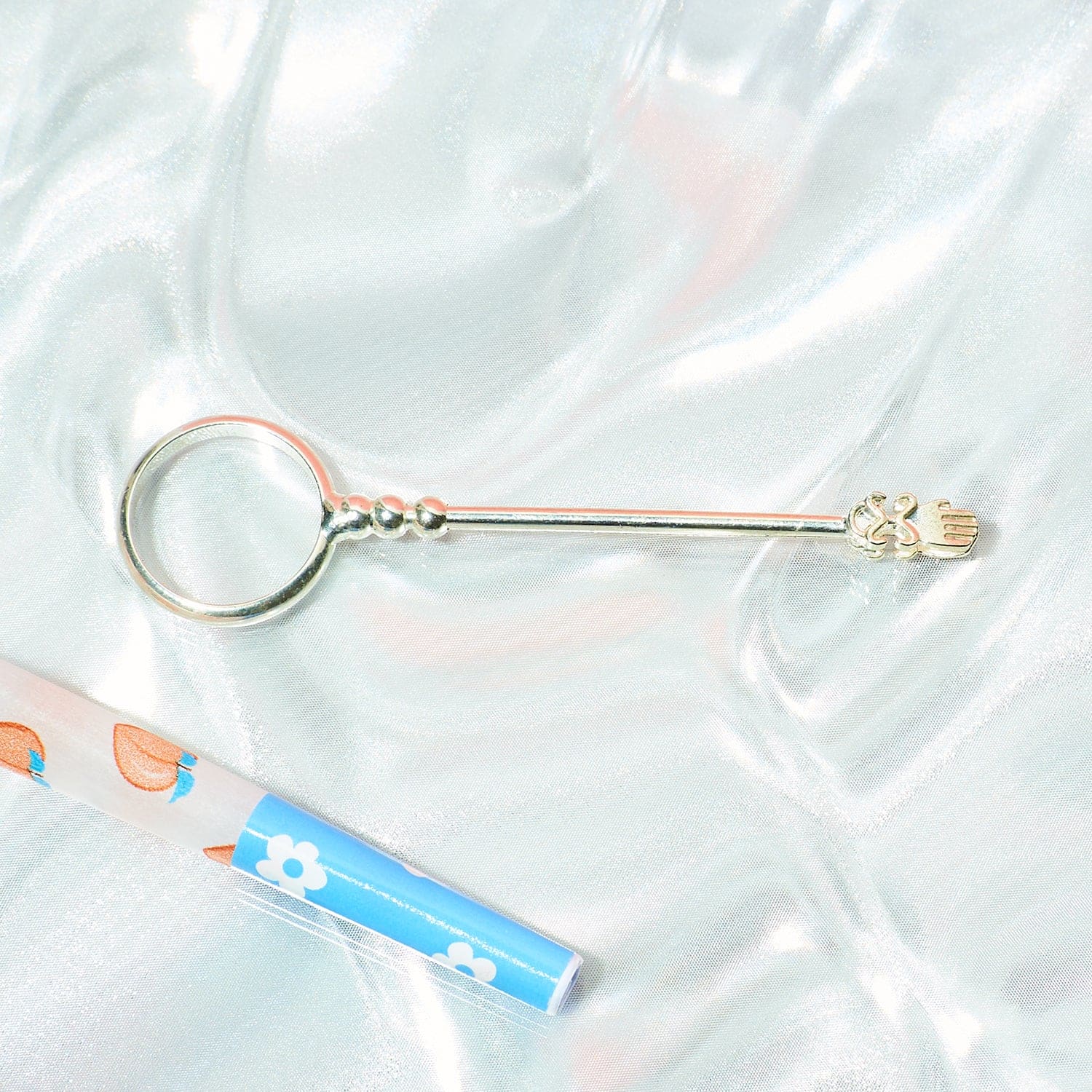 Hand Silver Roach Clip - Image 6