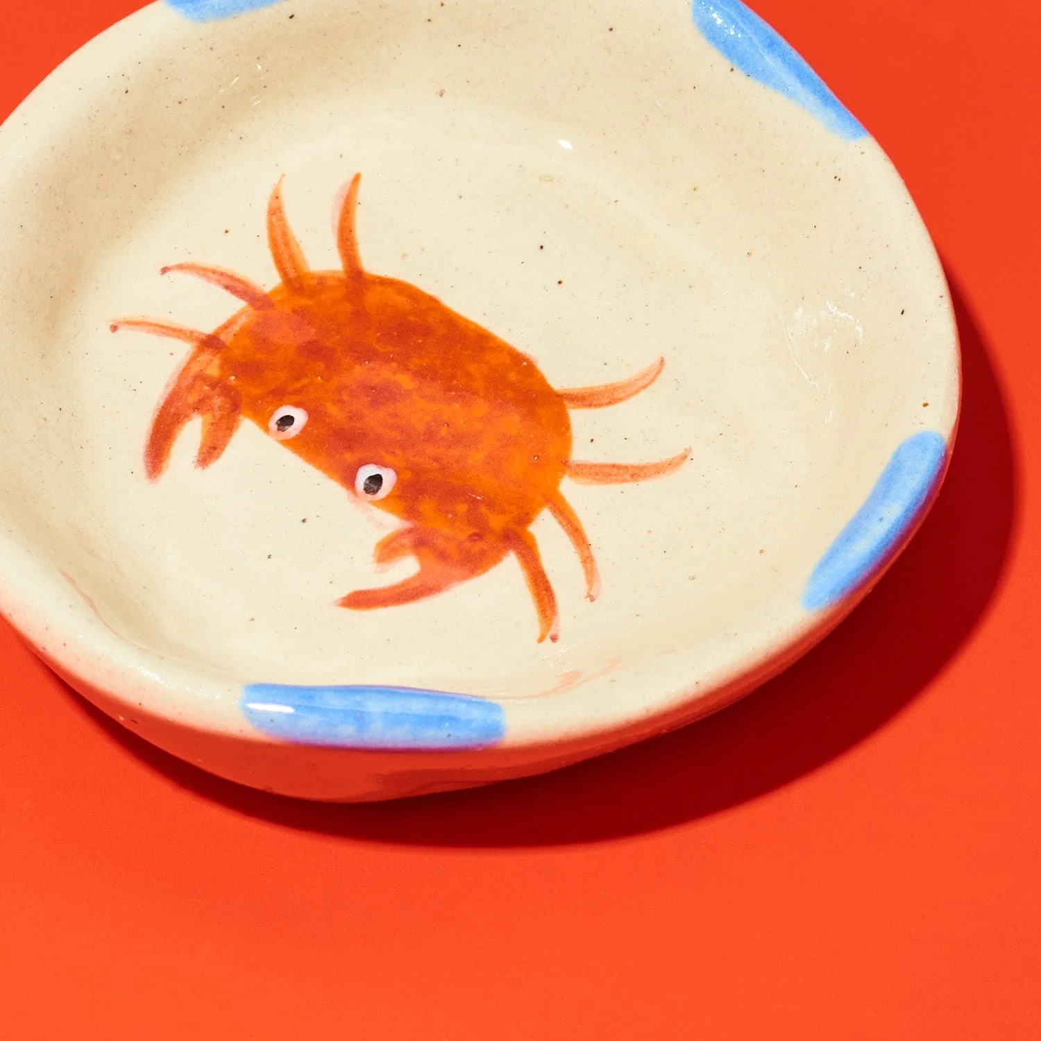 Hand Painted Crab Dish - Image 2