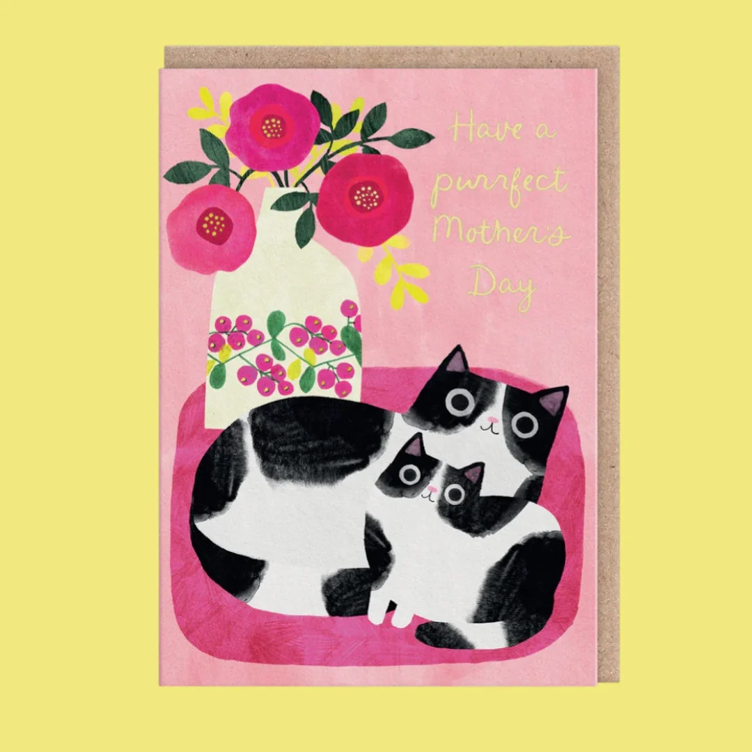 Mother's Day Card - Purrfect Cats