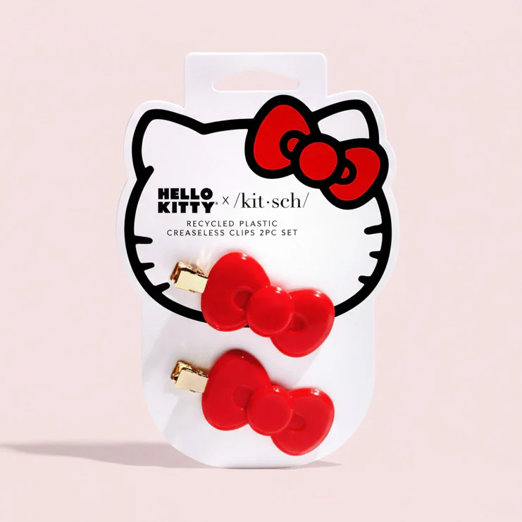 Hello Kitty Creaseless Hair Clips Set