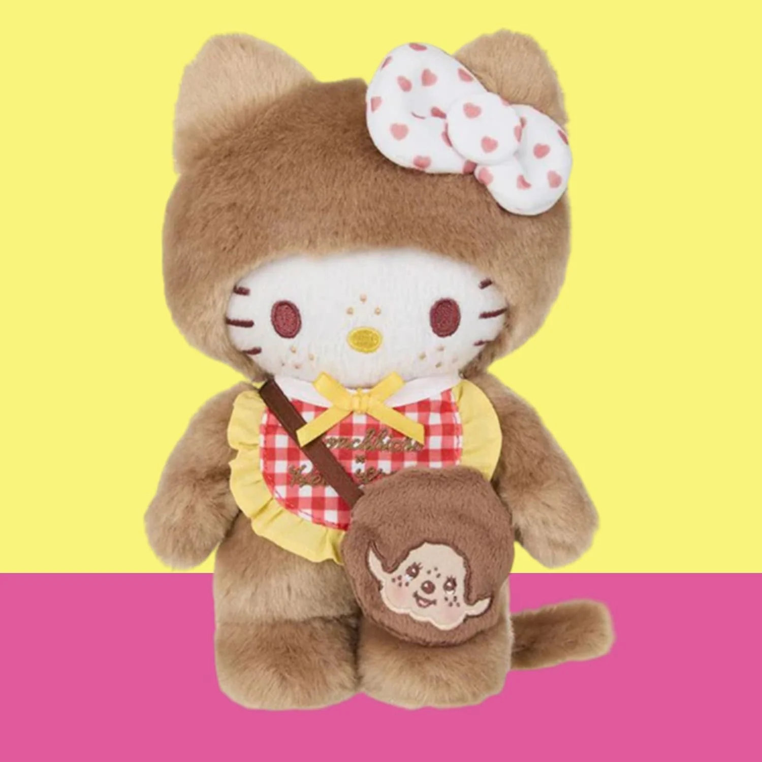 Hello Kitty x Monchhichi - Hello Kitty in a Monchhichi Costume