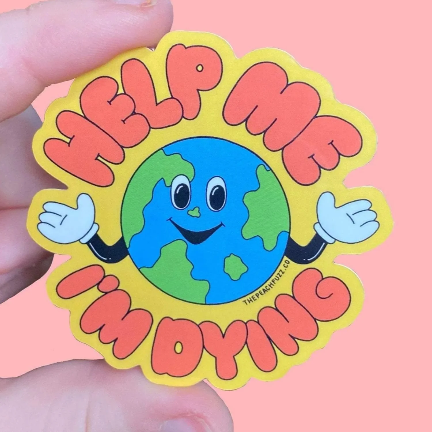 Help Me I’m Dying Sticker