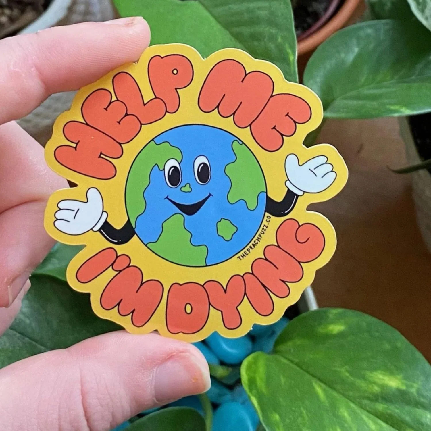 Help Me I’m Dying Sticker - Image 2
