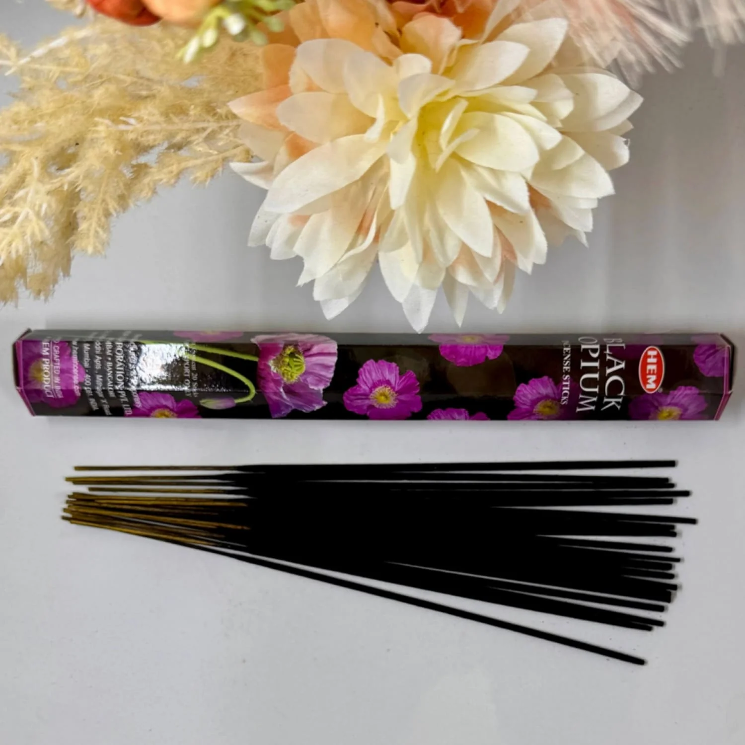 Black Opium Incense Sticks - Image 2