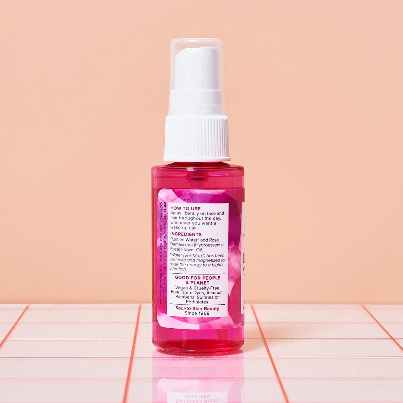 Heritage Store Rosewater Travel Spray - Image 5