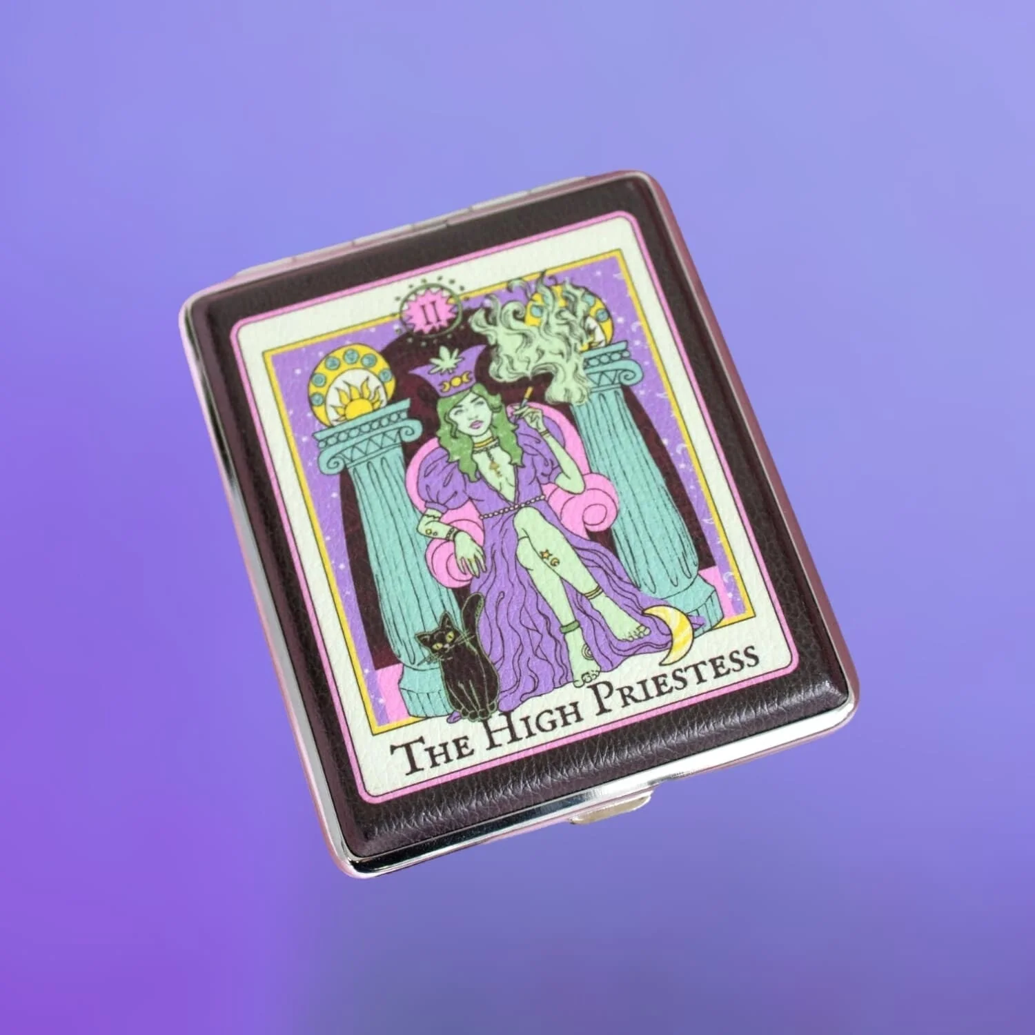 Canna Style High Priestess Tarot Card Joint Case - Image 2