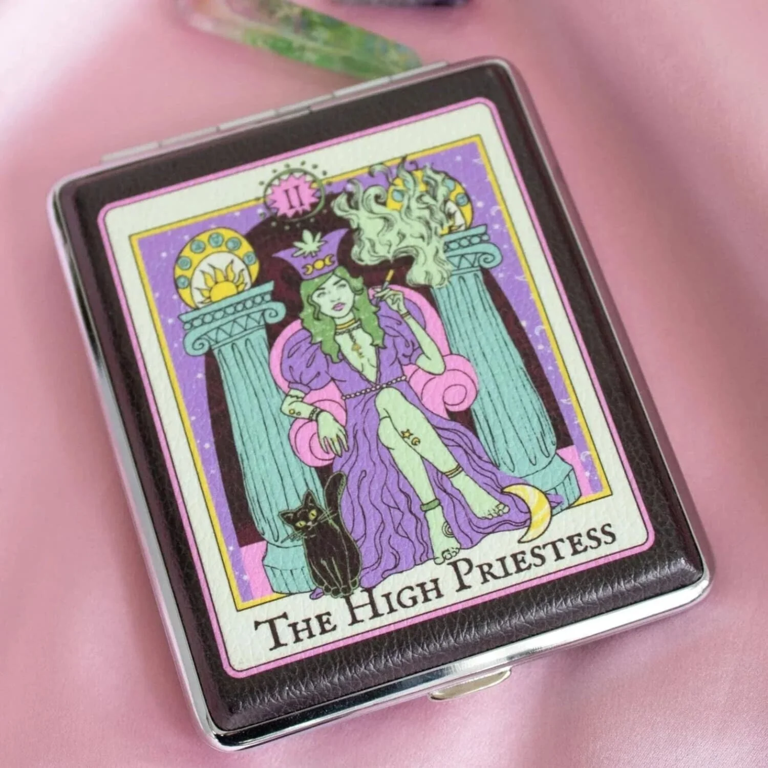 Canna Style High Priestess Tarot Card Joint Case - Image 3