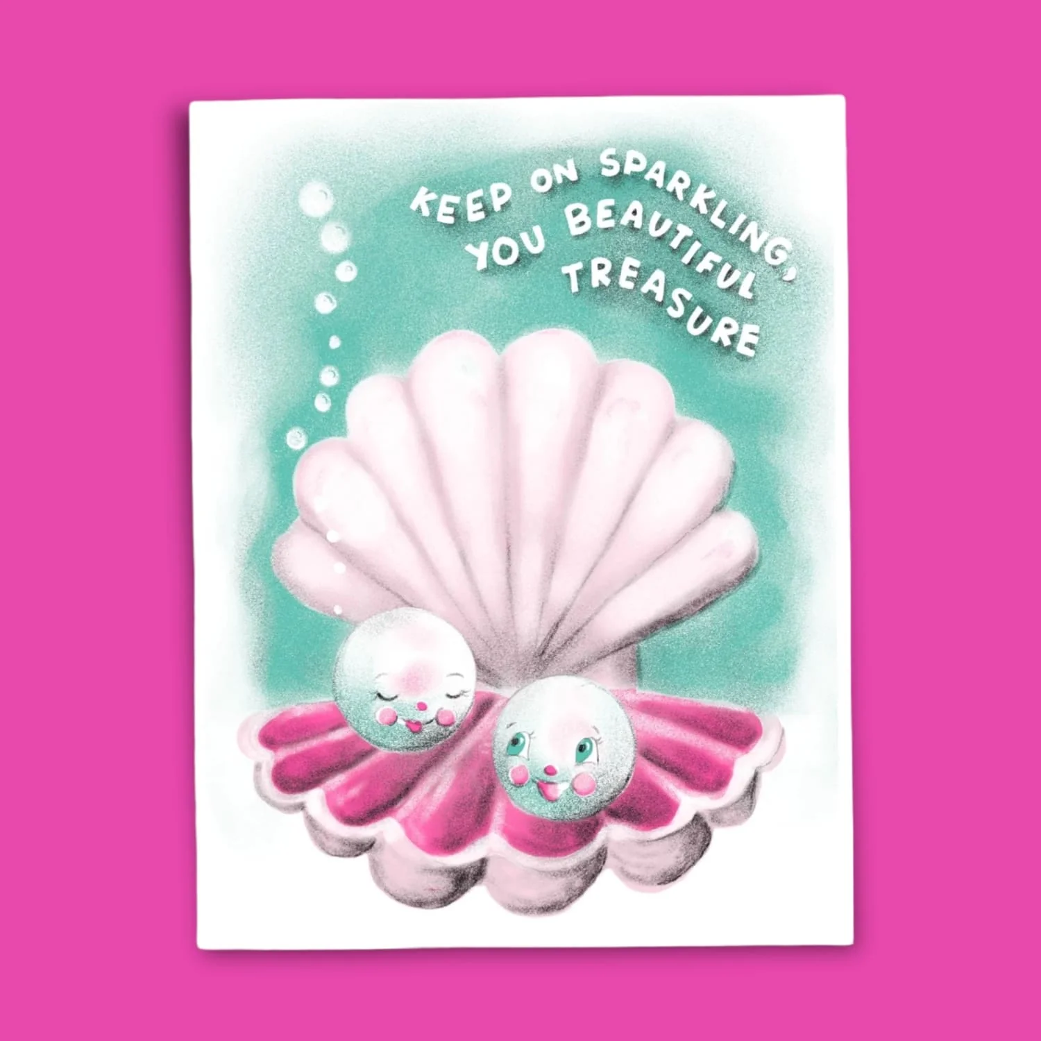 Keep on Sparkling You Pearl Appreciation Card