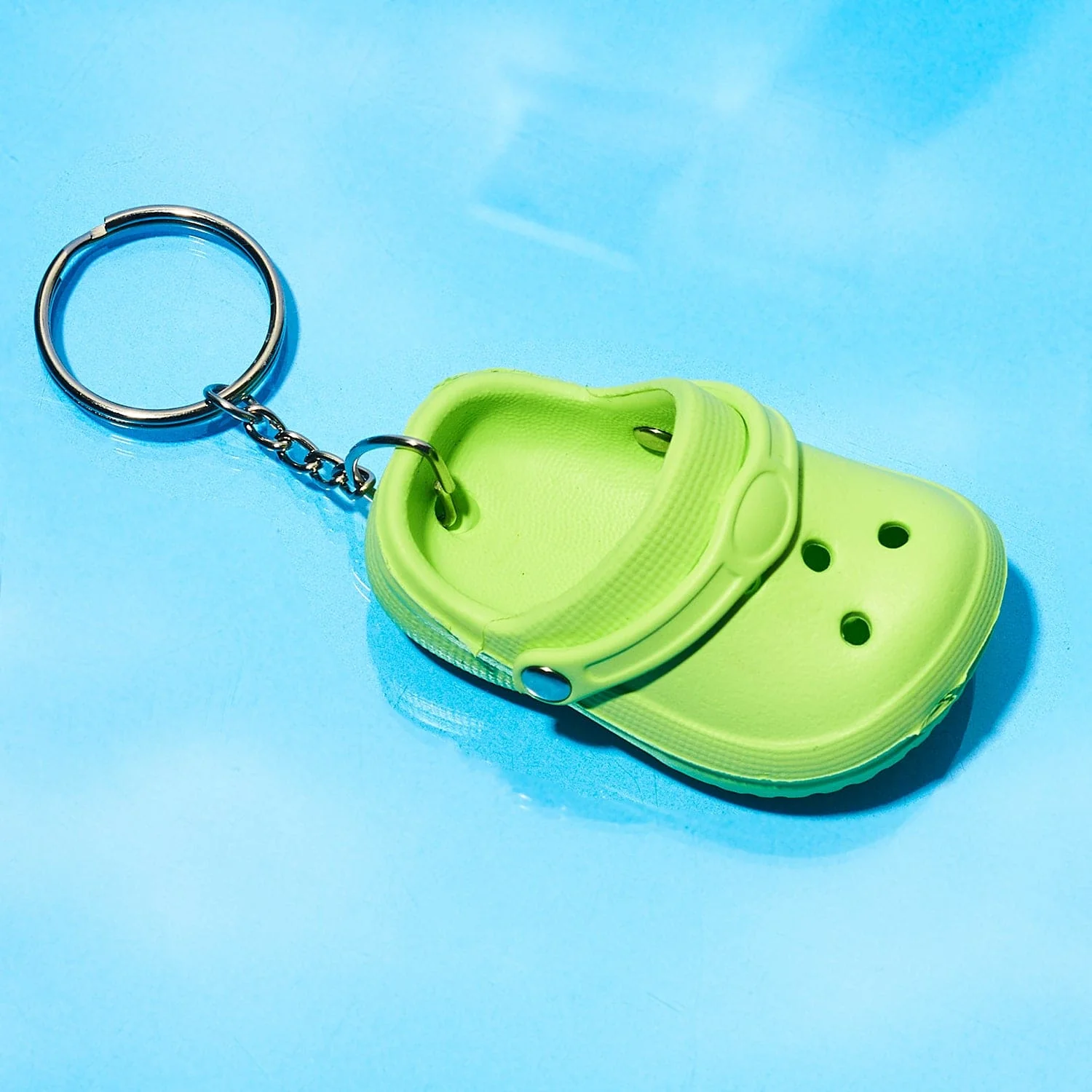 Green Croc Keychain - Image 3
