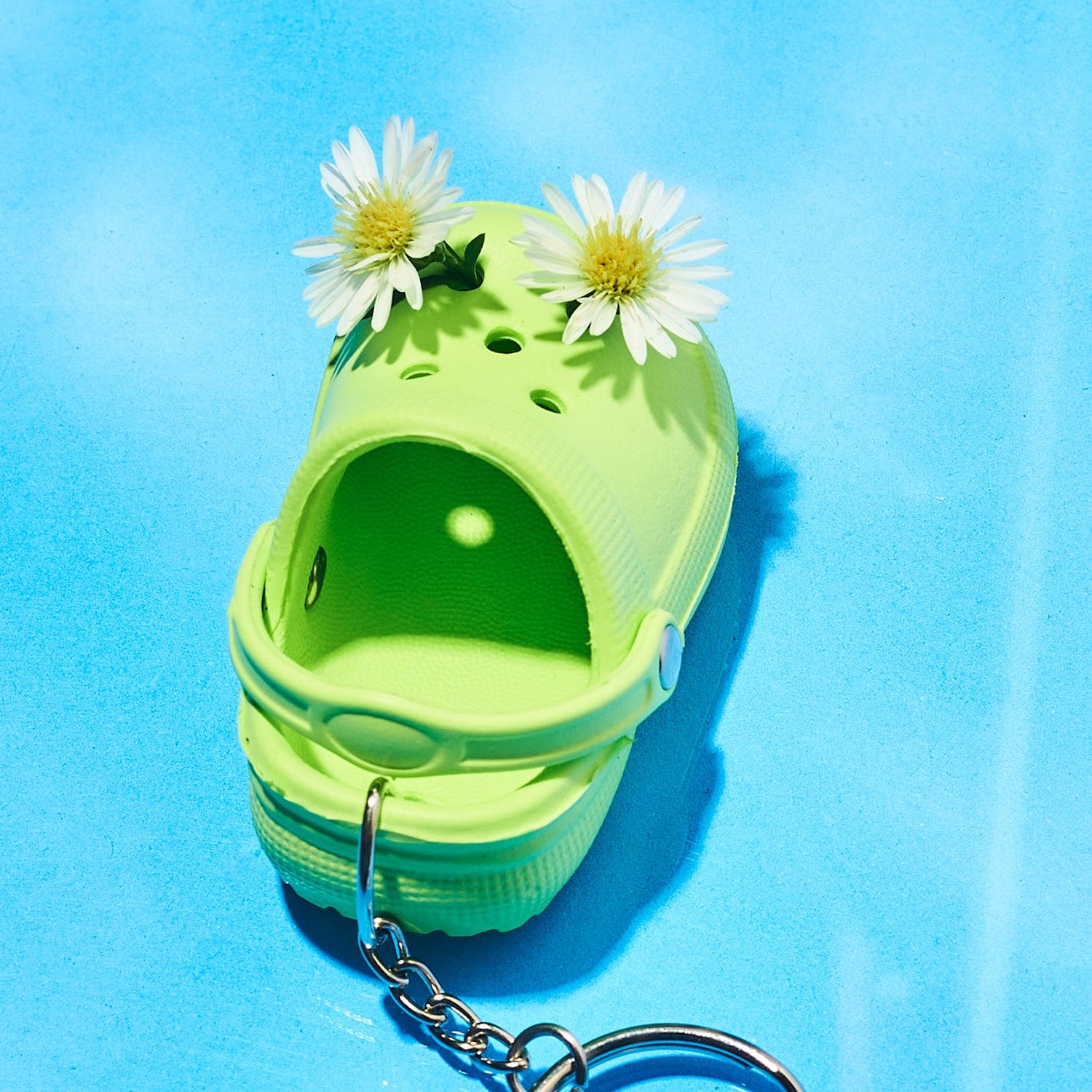 Green Croc Keychain - Image 4