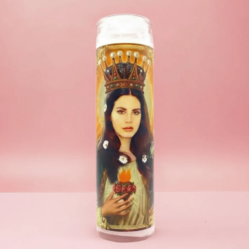 Lana Del Ray Pillar Candle