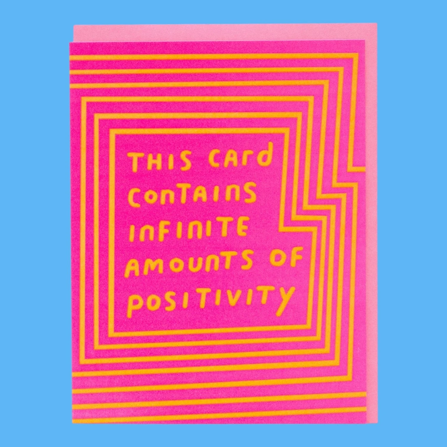 Infinite Positivity Greeting Card