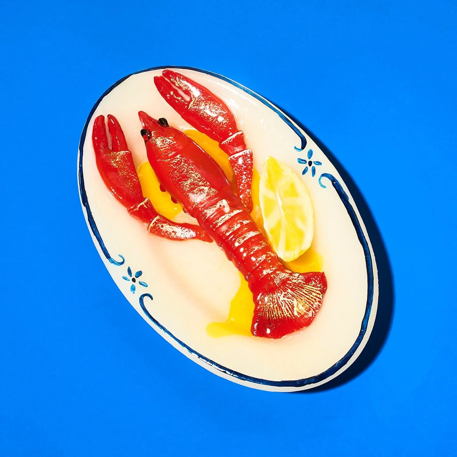 Lobster Plate Candle - Image 4