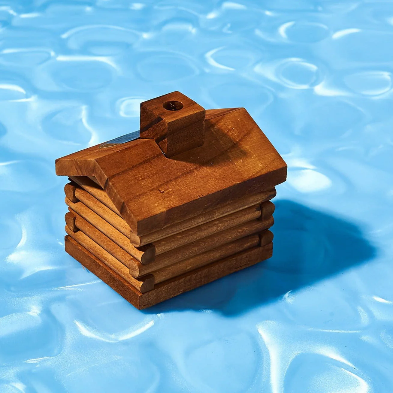 Small Log Cabin Incense and Burner - Balsam Fir - Image 4
