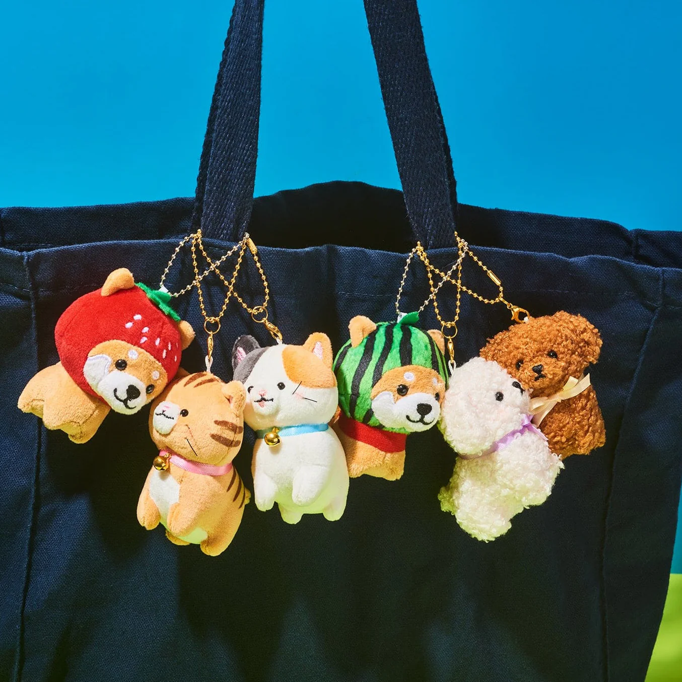 Watermelon Memeshiba Plush Bag Charm - Image 4