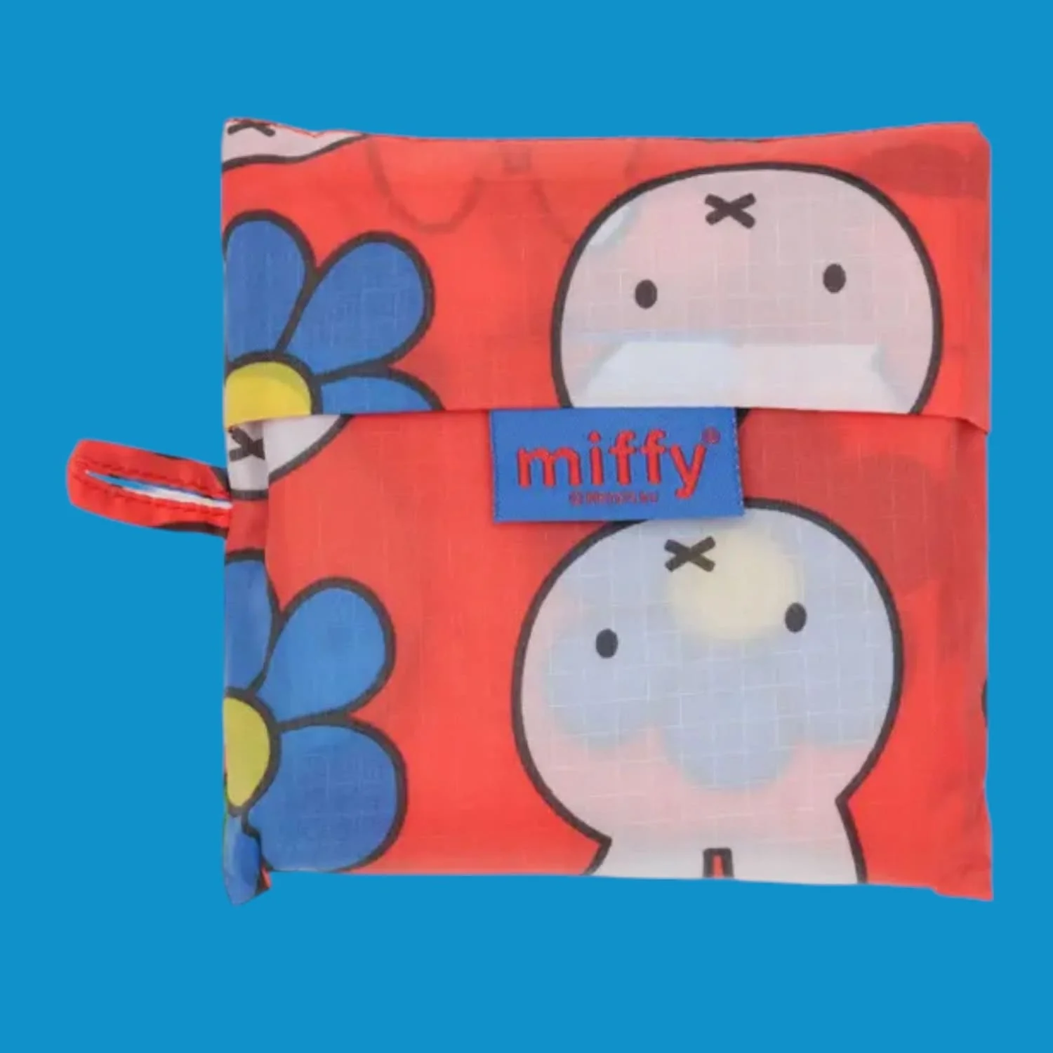 Standard Baggu Reusable Tote - Miffy and Flowers - Image 3