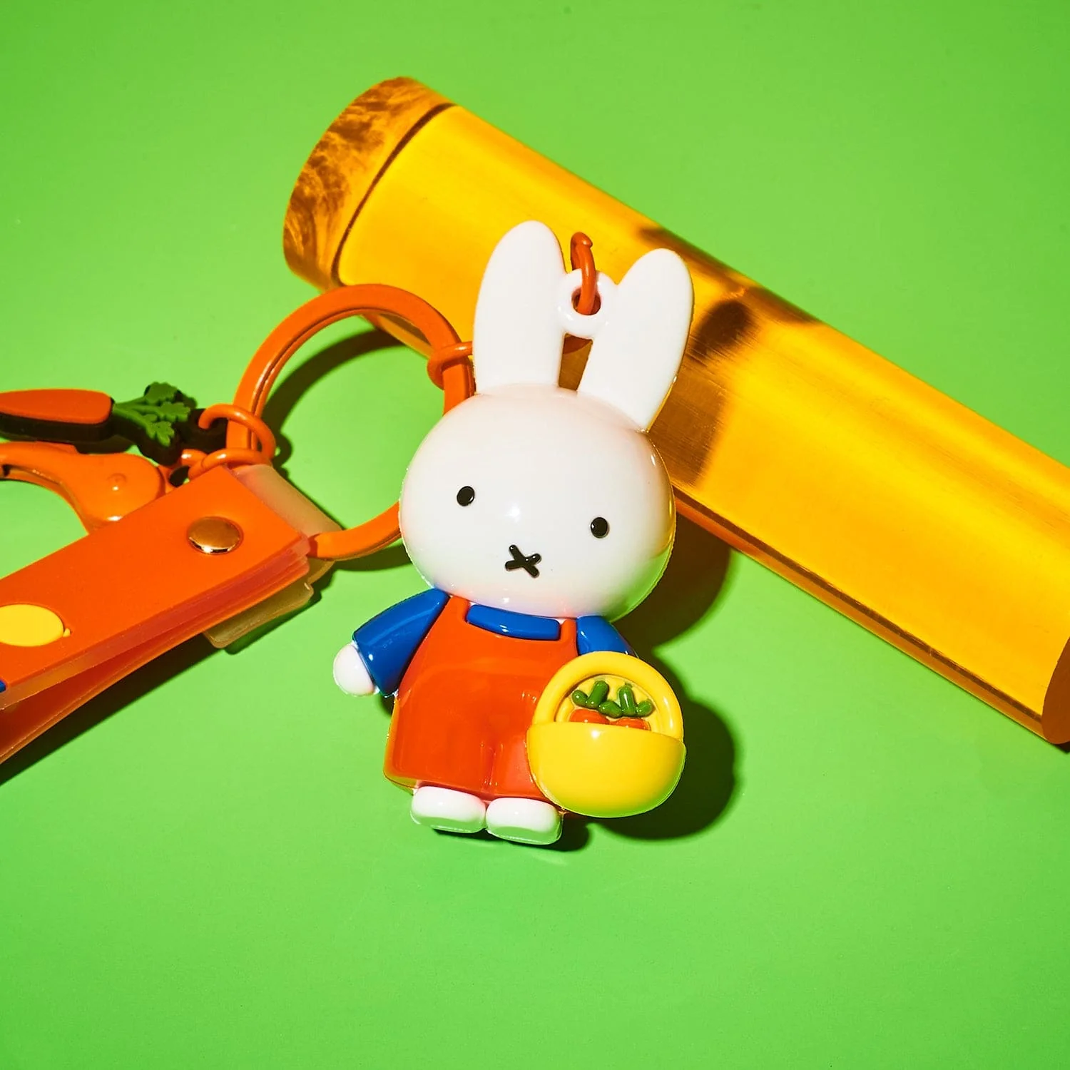 Miffy Carrot Fruit Series Keychain