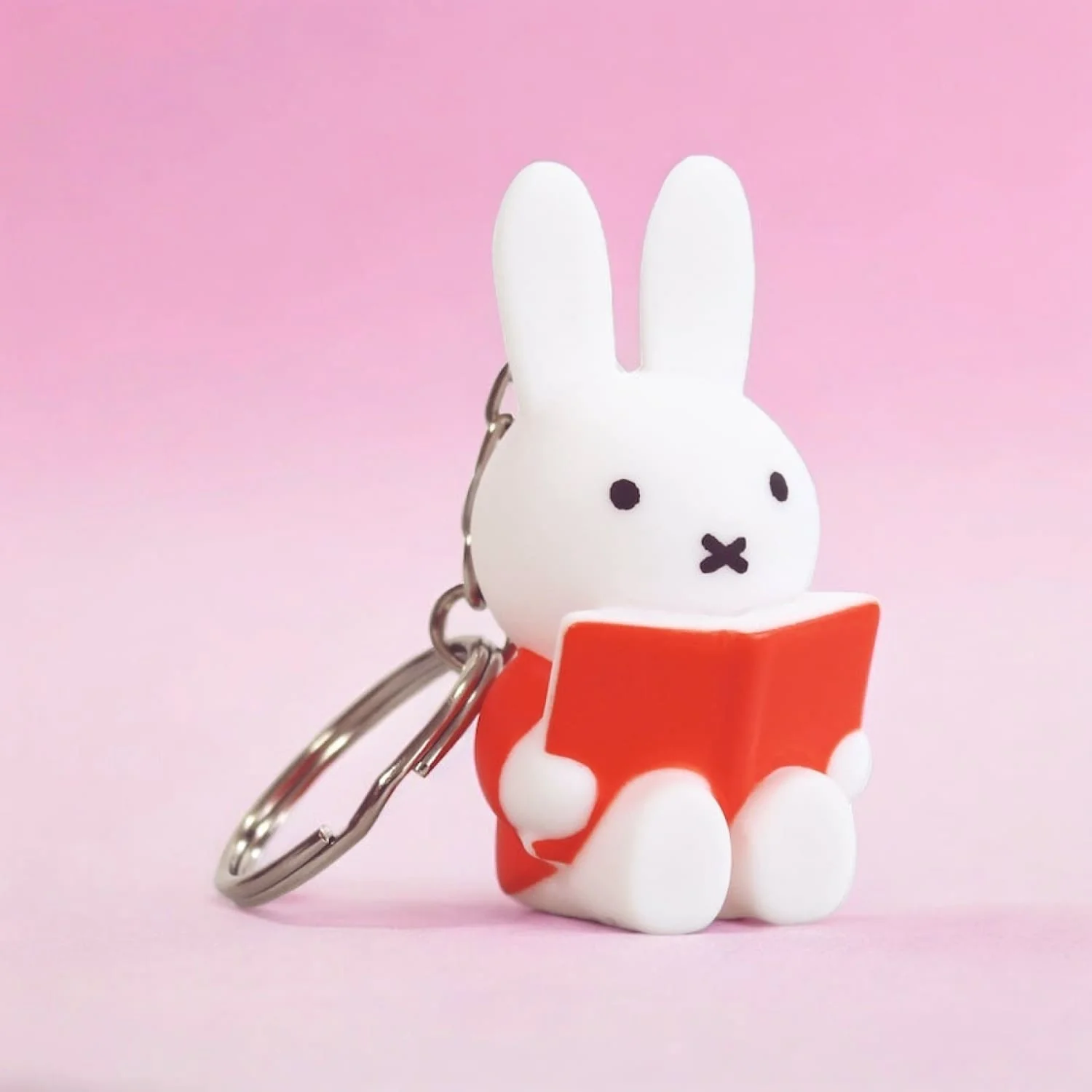Miffy Reading Keychain