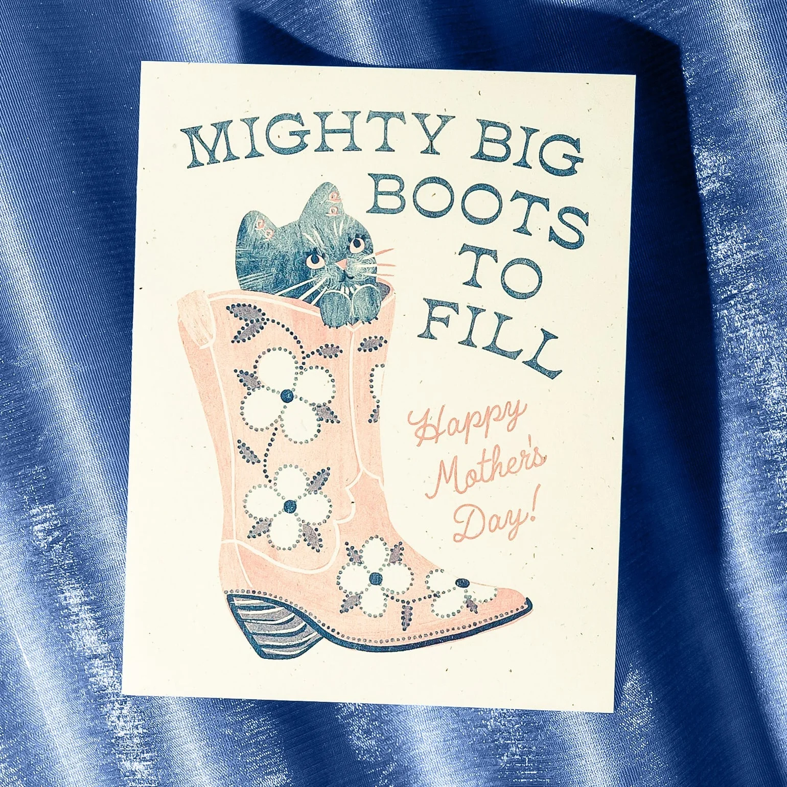 Mother's Day Card Mighty Big Boots