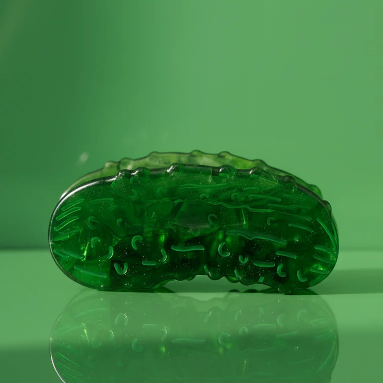 Mini Pickle Hair Claw Clip