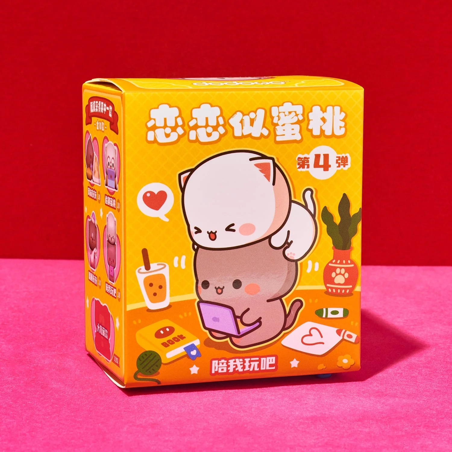 Mitao Cat Love Like Peach Season 4 Blind Box