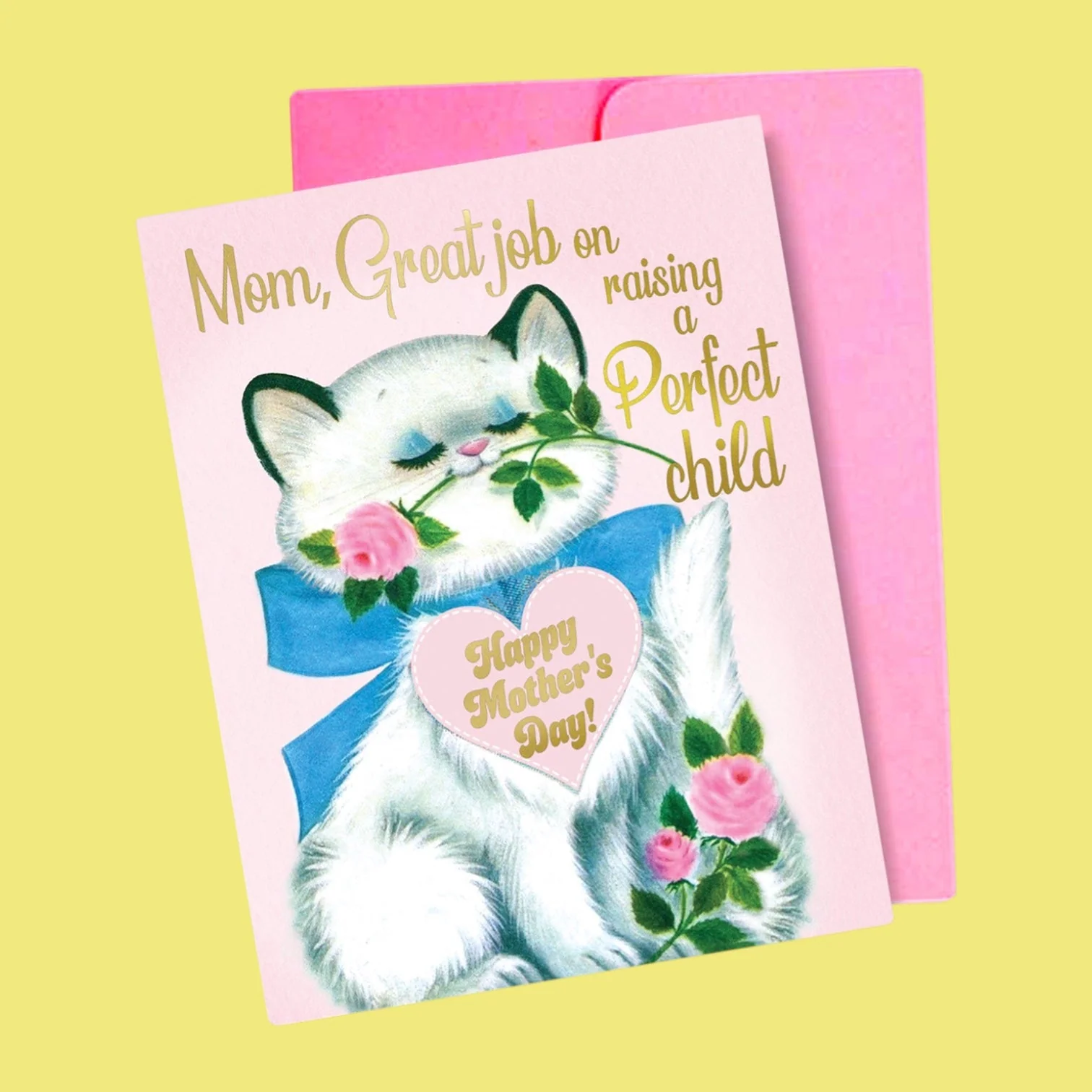 Mother's Day Card - Mom, Great Job On Raising A Perfect Child - Image 2