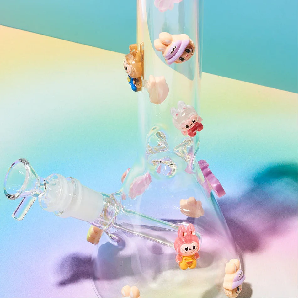 Monsters Labubong Charm Glass Bong - Image 3