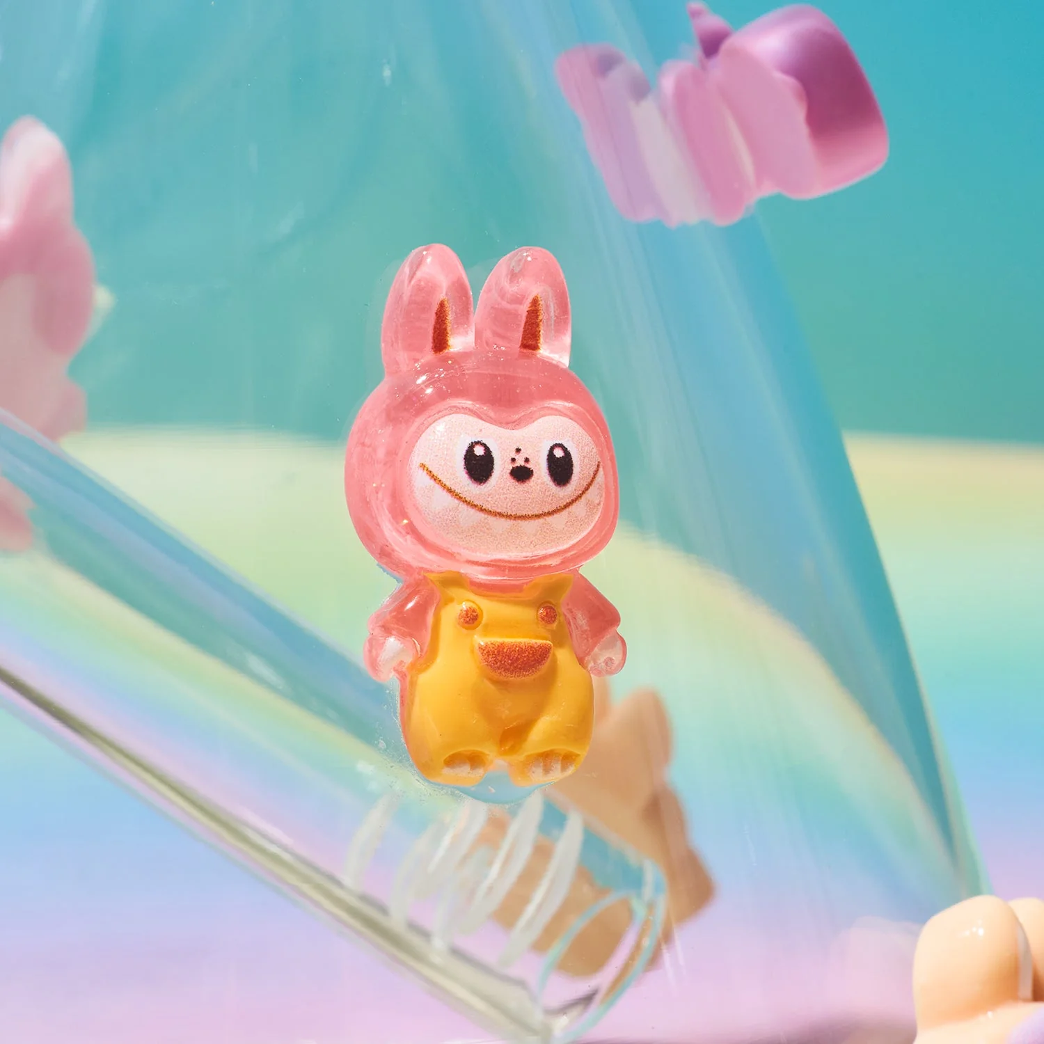 Monsters Labubong Charm Glass Bong - Image 4
