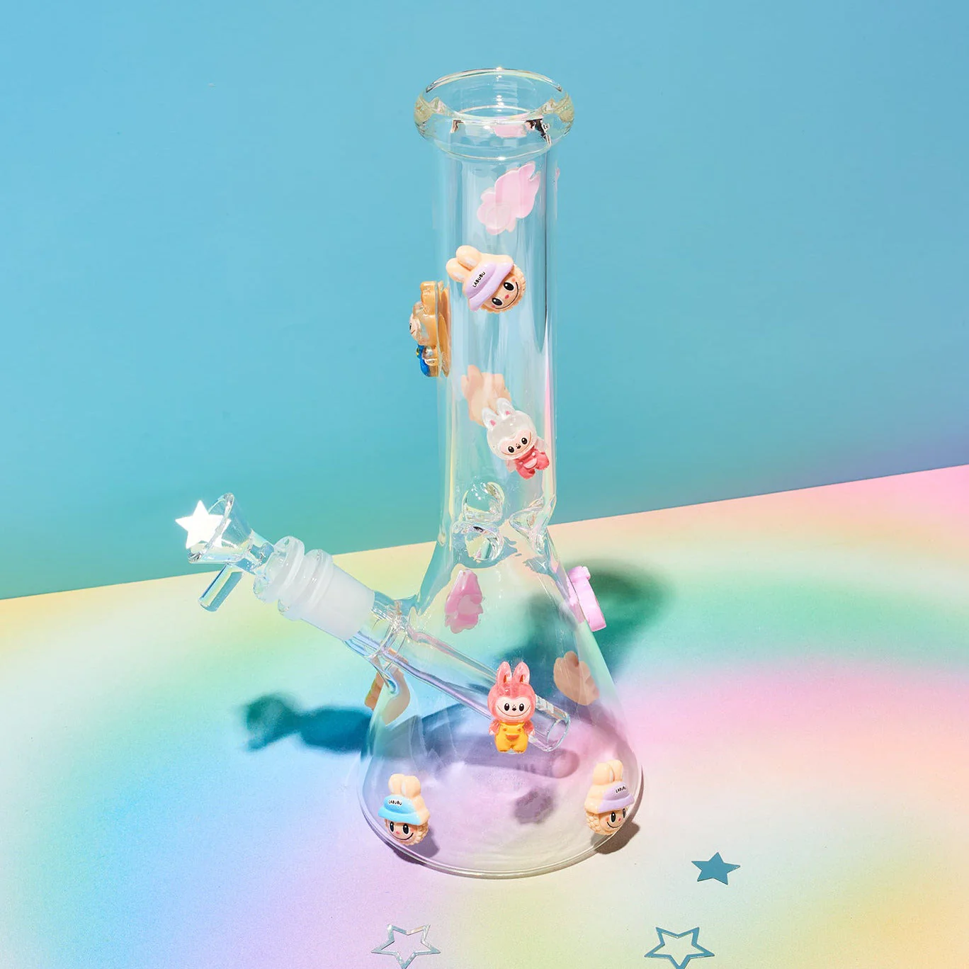 Monsters Labubong Charm Glass Bong - Image 5