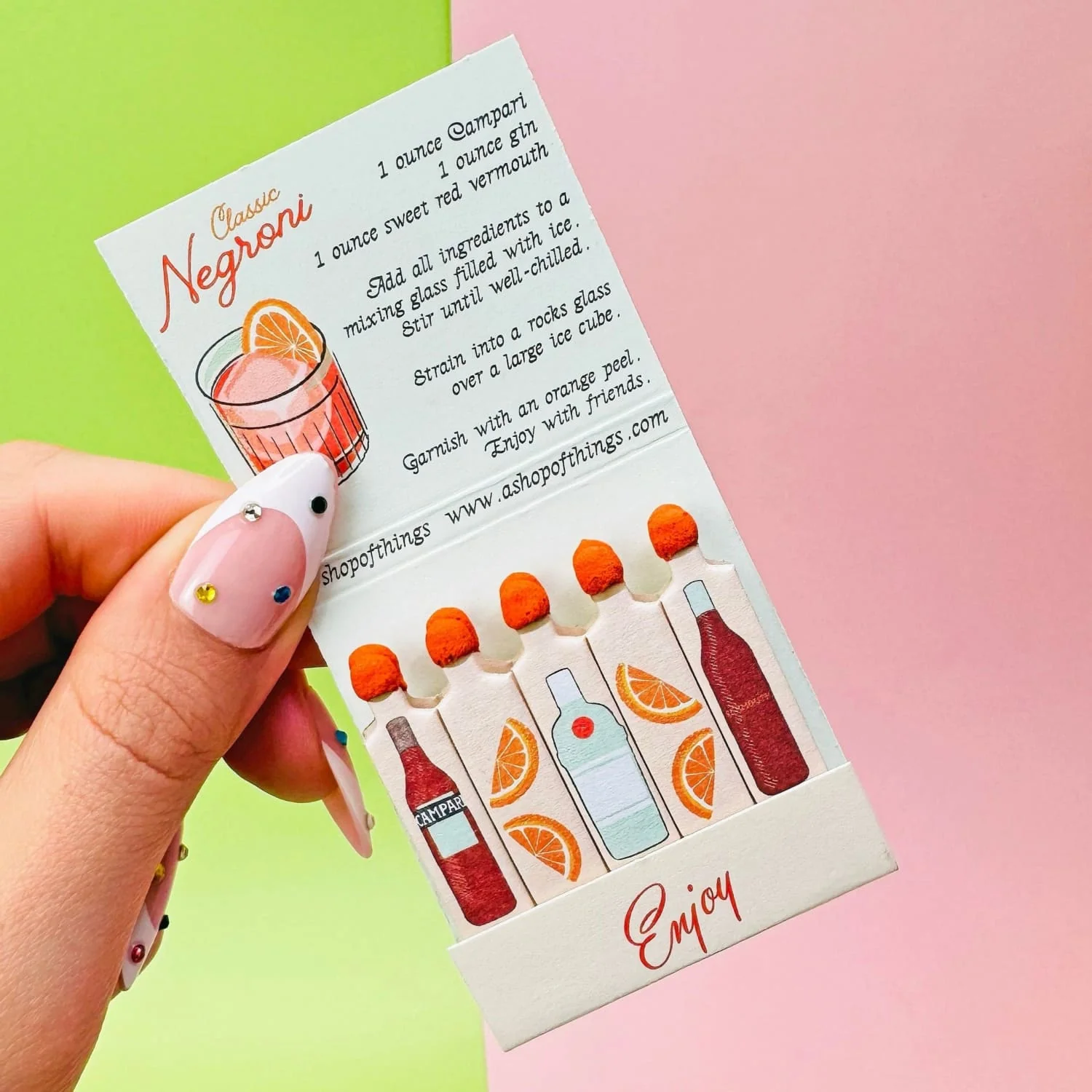 Negroni Matchbook - Image 4