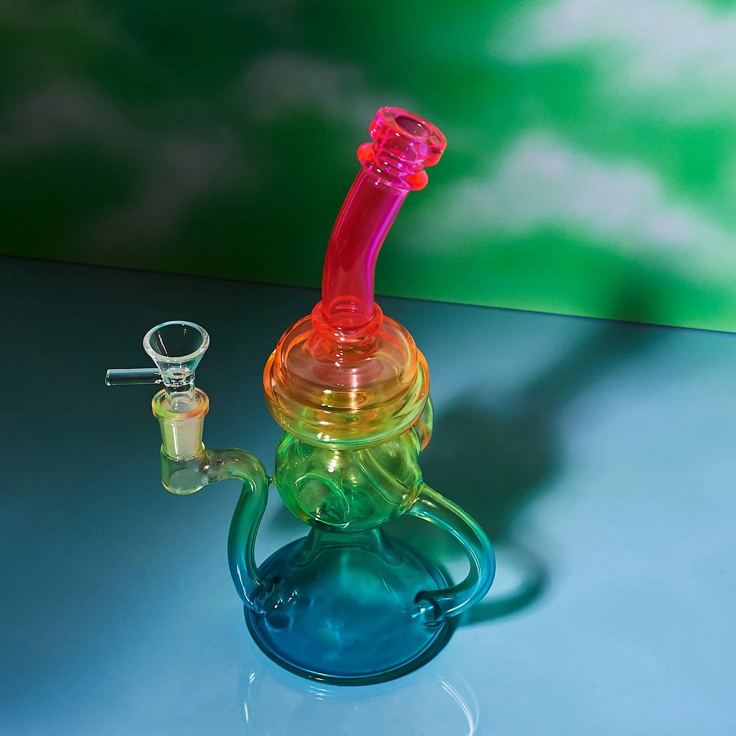 Neon Rainbow Bong Rig - Image 8