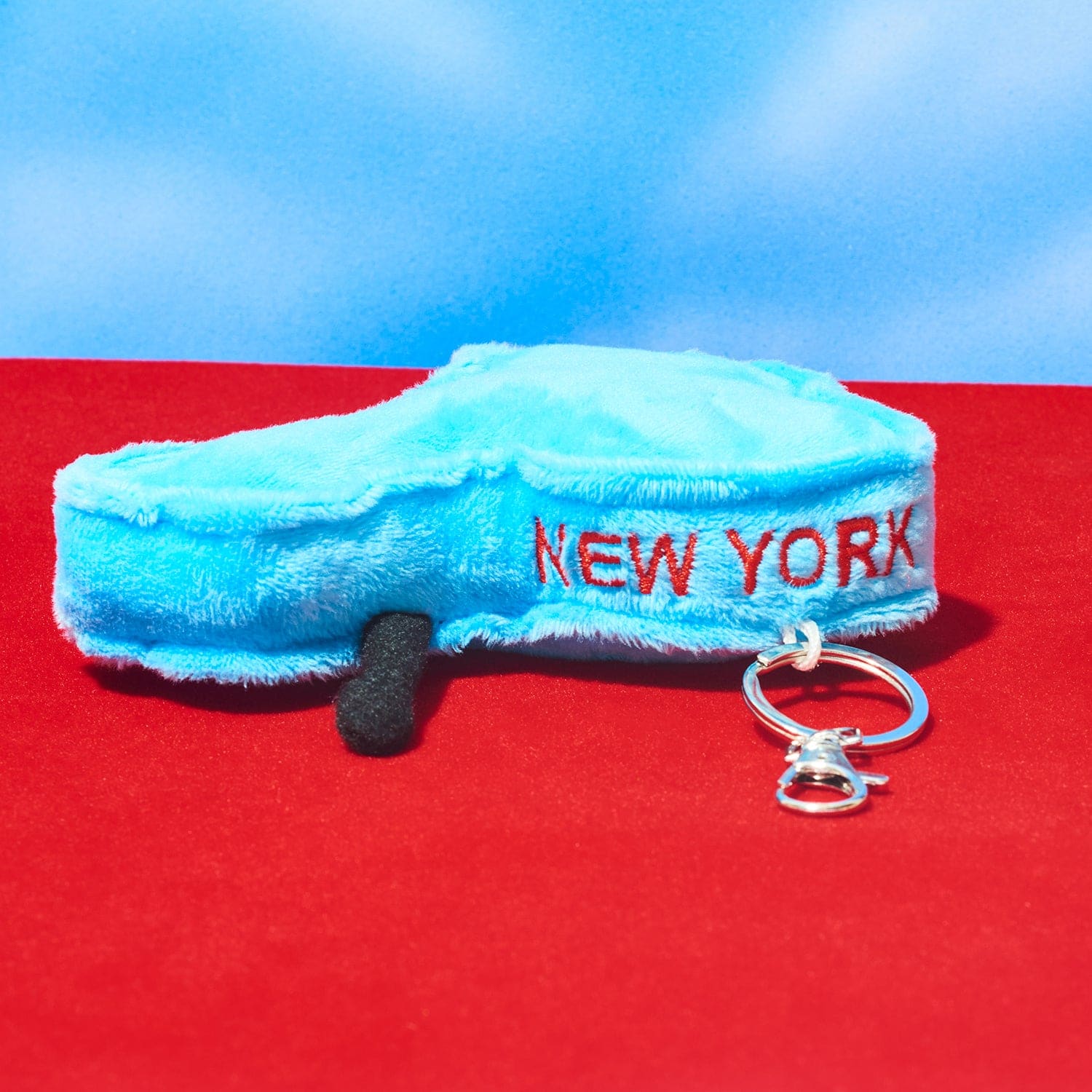 New York State Stuffed Bag Charm - Image 2