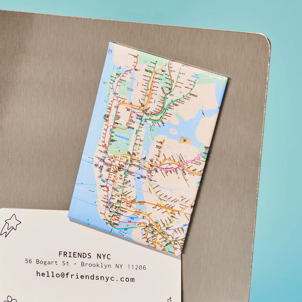 NYC MTA Subway Magnet Map