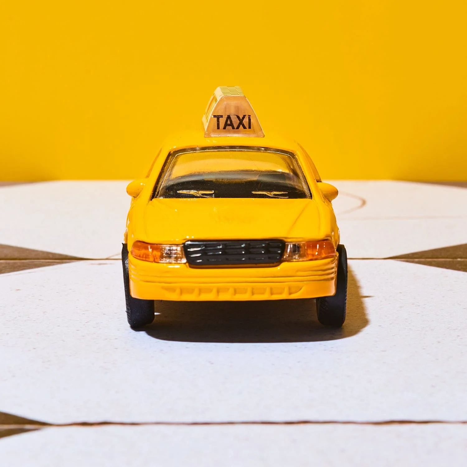 NYC Yellow Taxi Cab Toy Model - Image 3