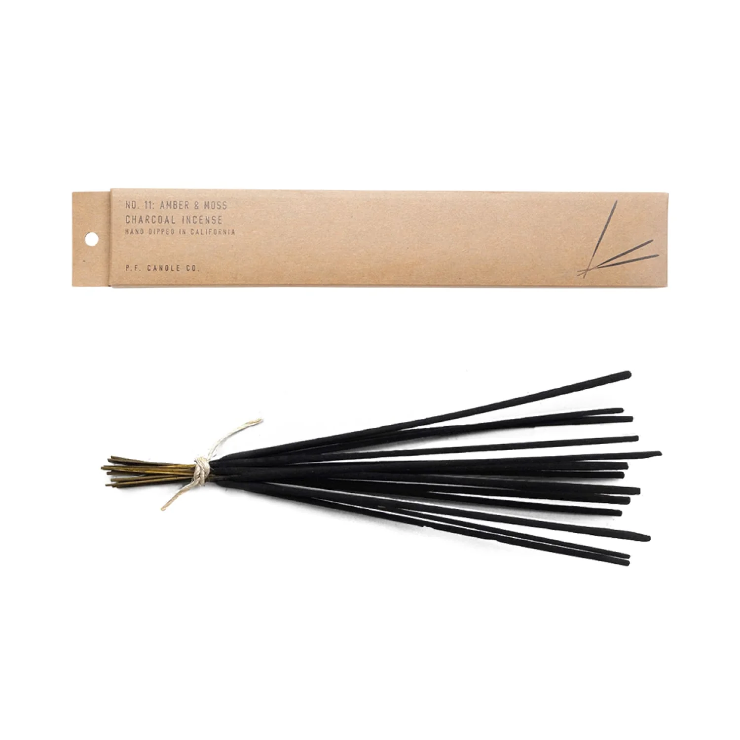P.F. Candle Co. Incense - Amber & Moss - Image 2