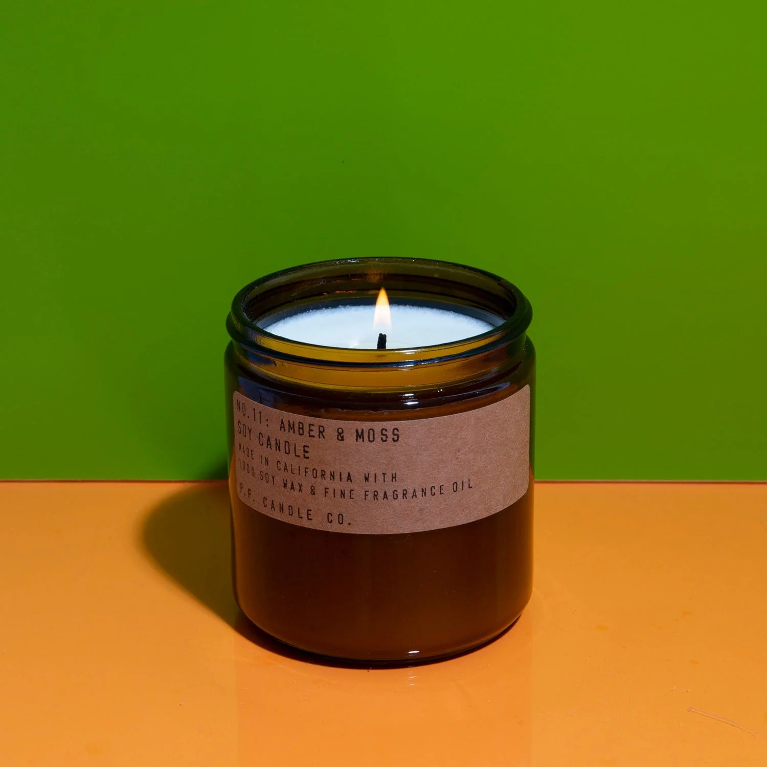 P.F. Candle Co. 12.5 oz Large Candle - Amber & Moss - Image 5