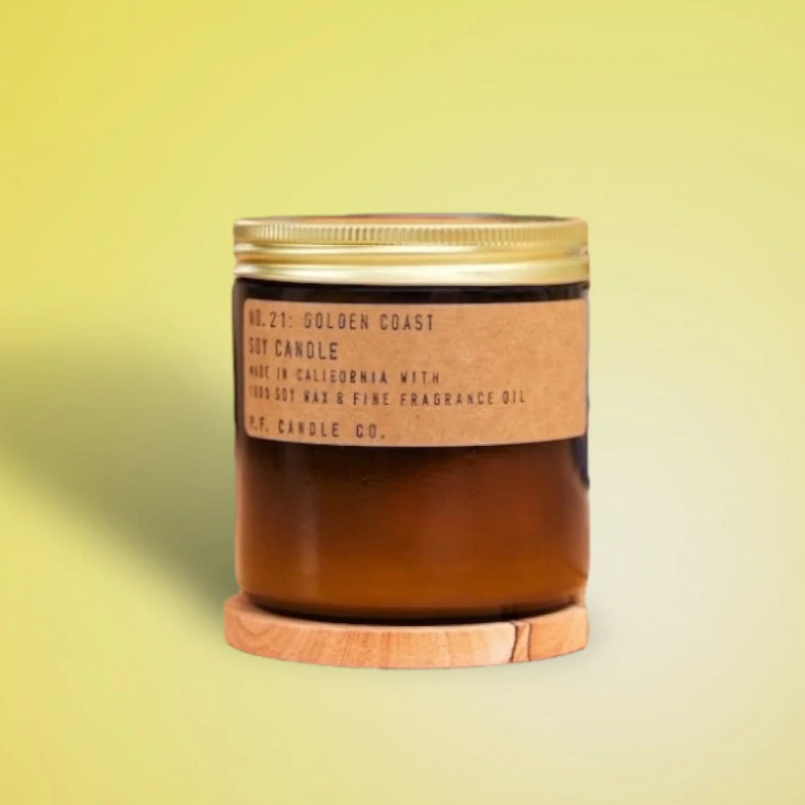 P.F. Candle Co. 12.5 oz Large Candle - Golden Coast - Image 2