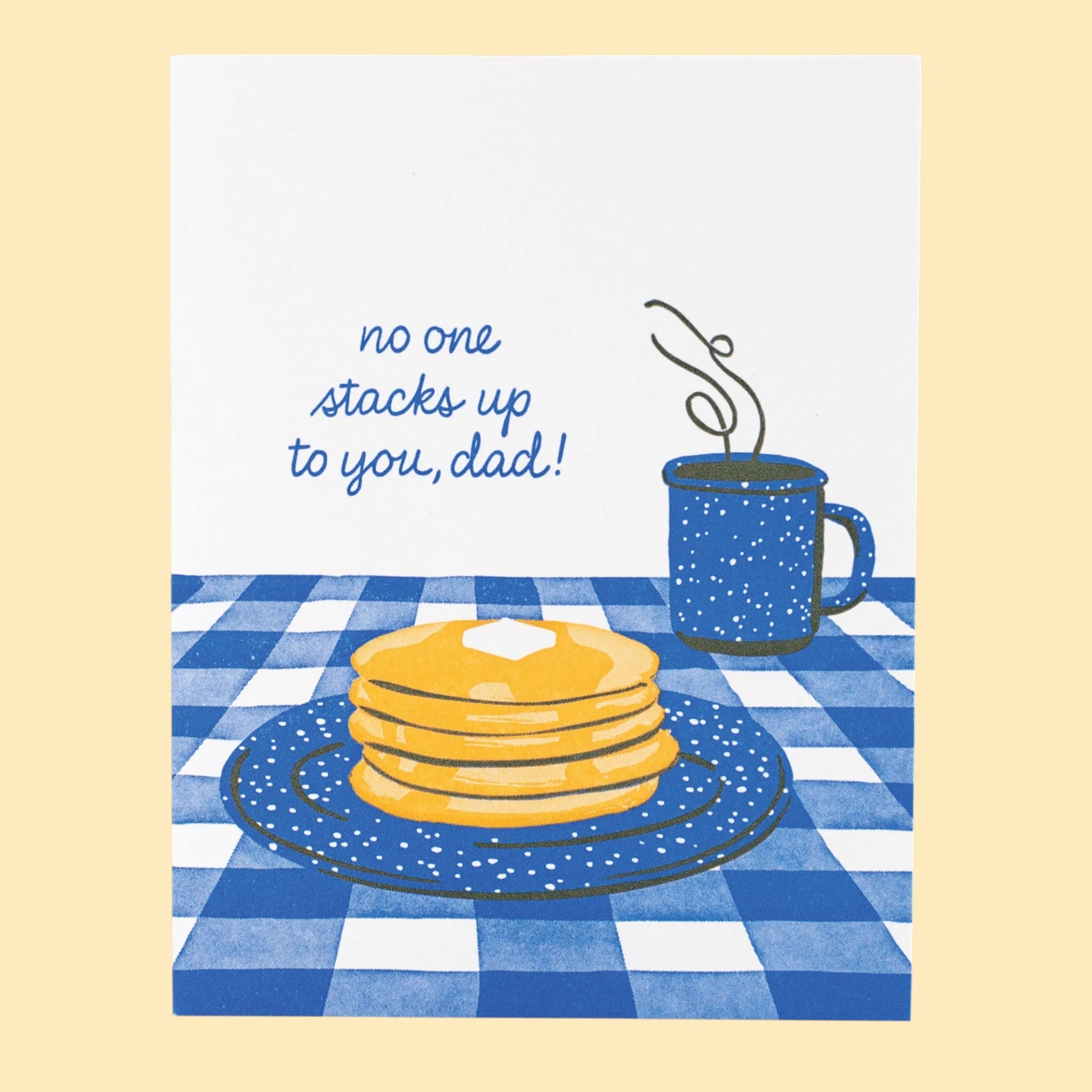 Father's Day Card - Pancake Breakfast Father's Day