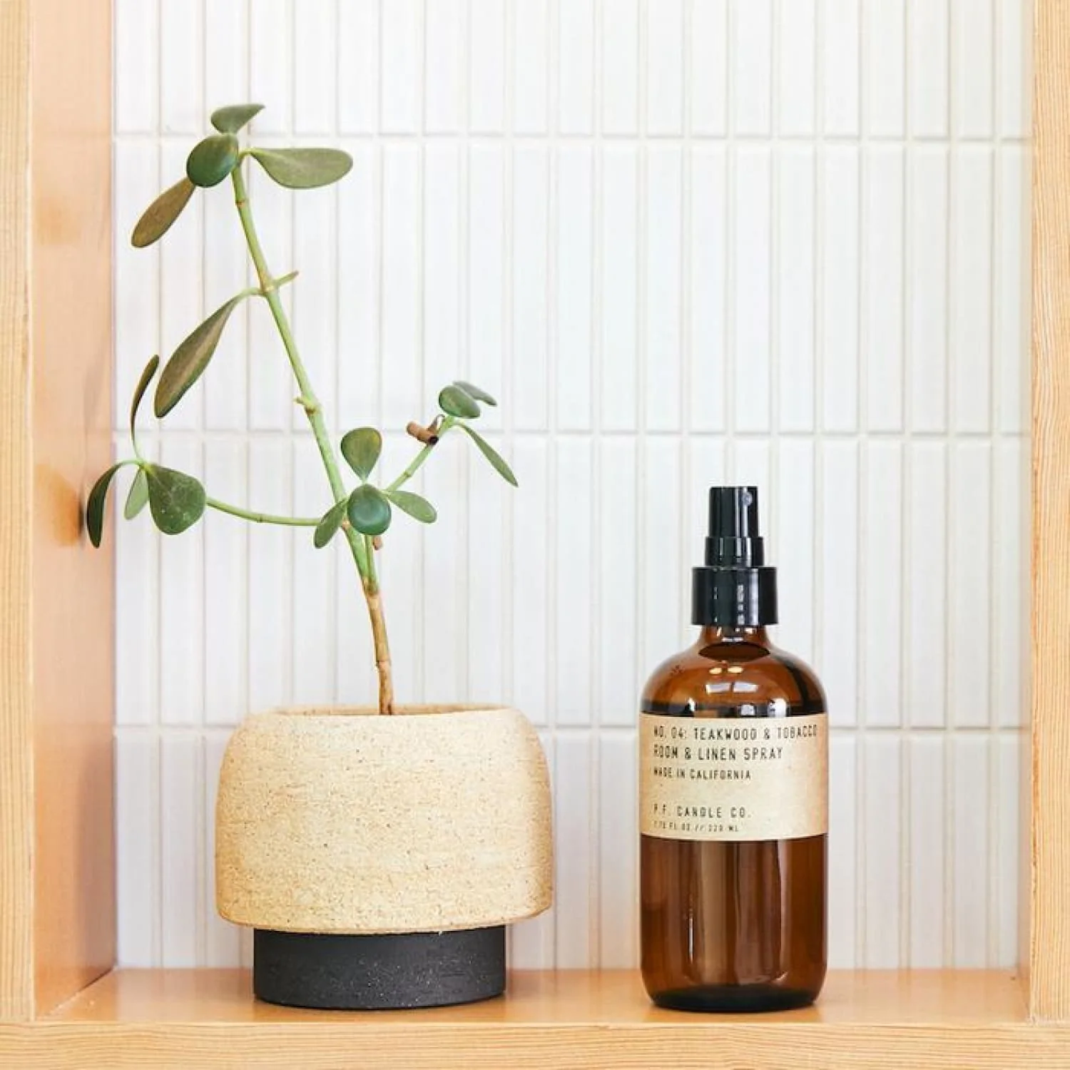 P.F. Candle Co. Room Spray - Teakwood Tobacco - Image 2