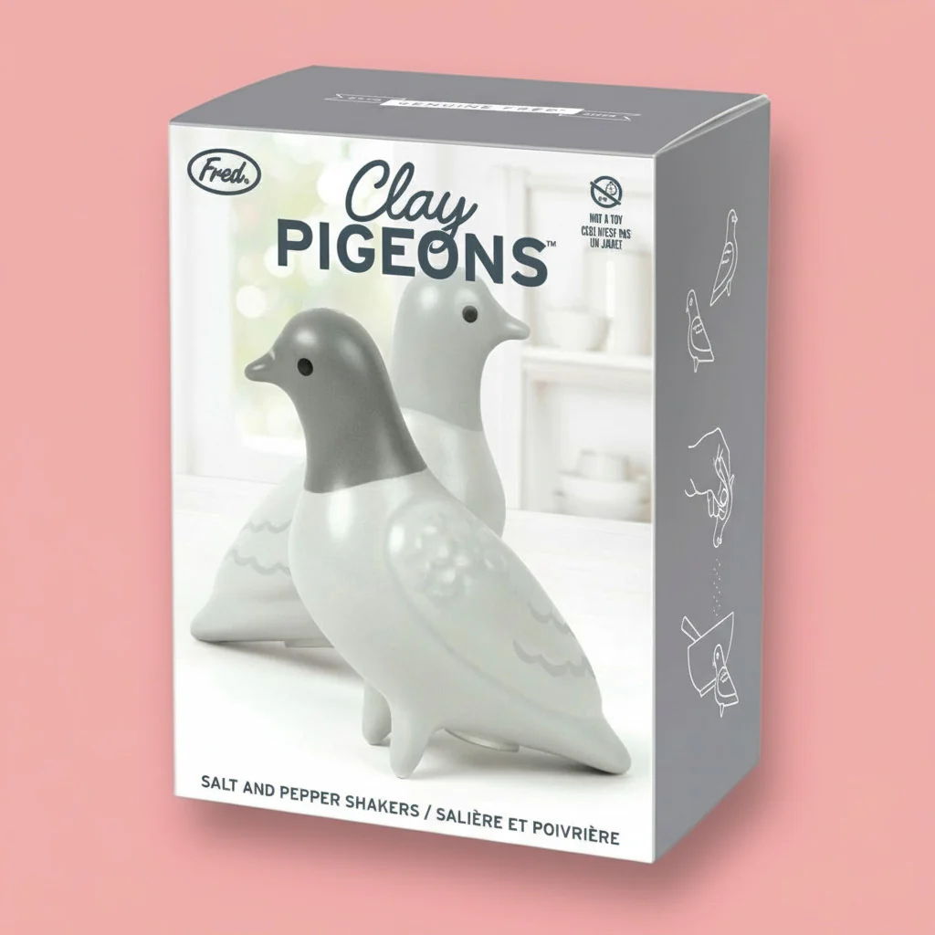 Pigeon Salt and Pepper Shakers - Image 2