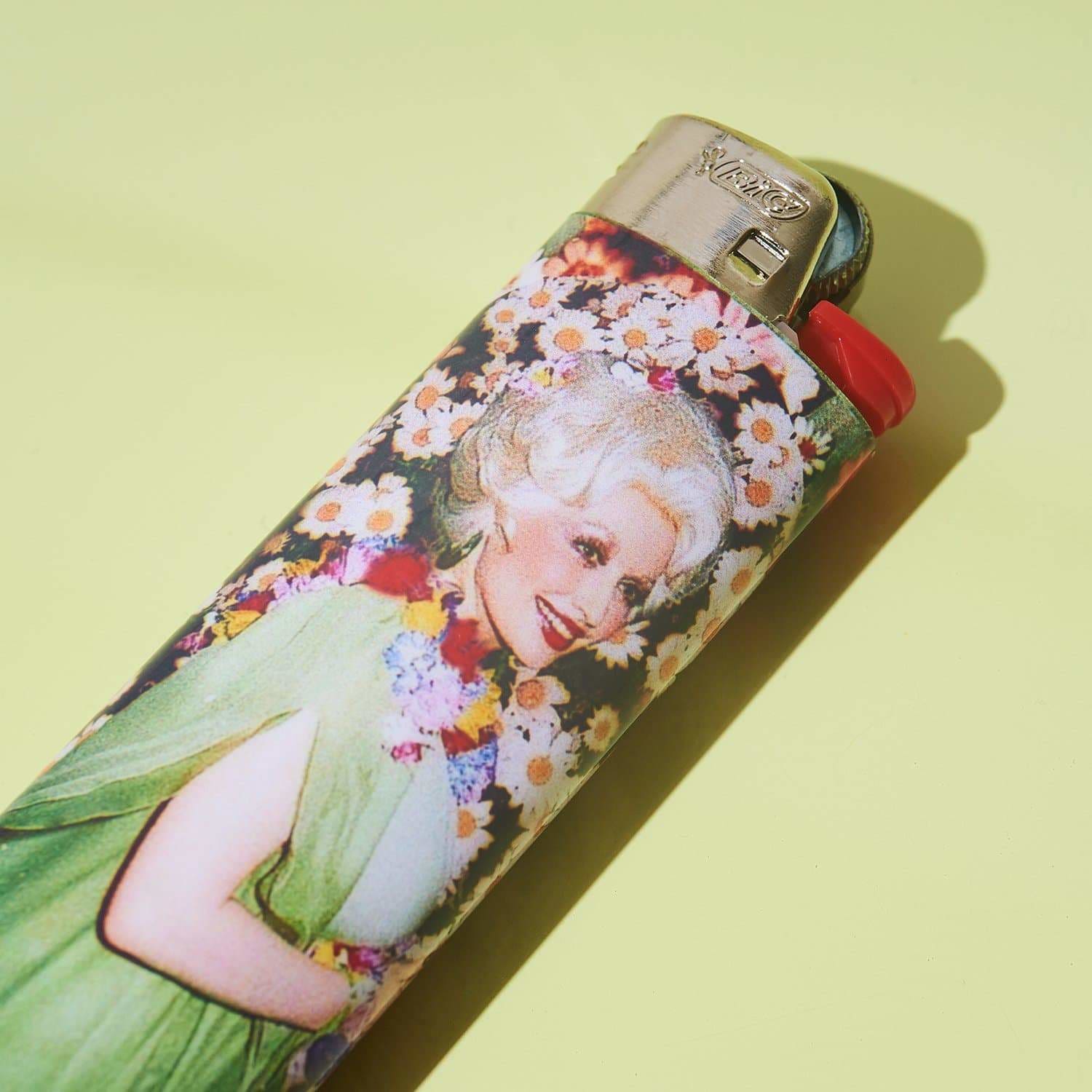 Friends NYC Pop Star Lighter - Dolly Parton Flowers - Image 2