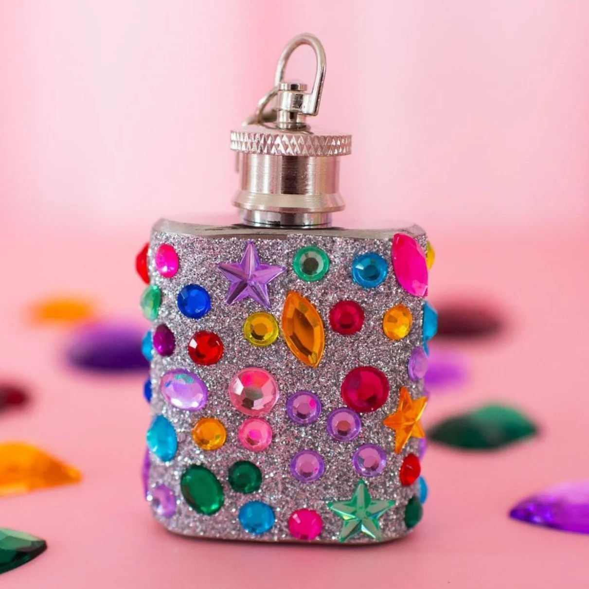Pretty Pretty Princess Flask Keychain