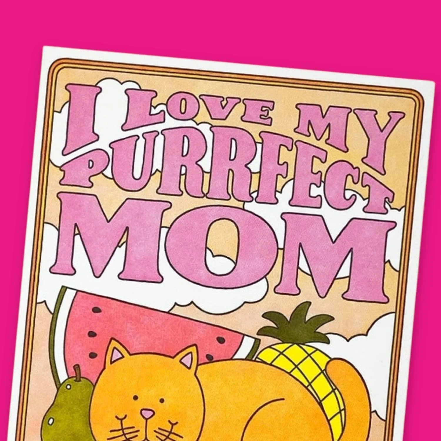 Mother's Day Card - Purrfect Mom - Image 3