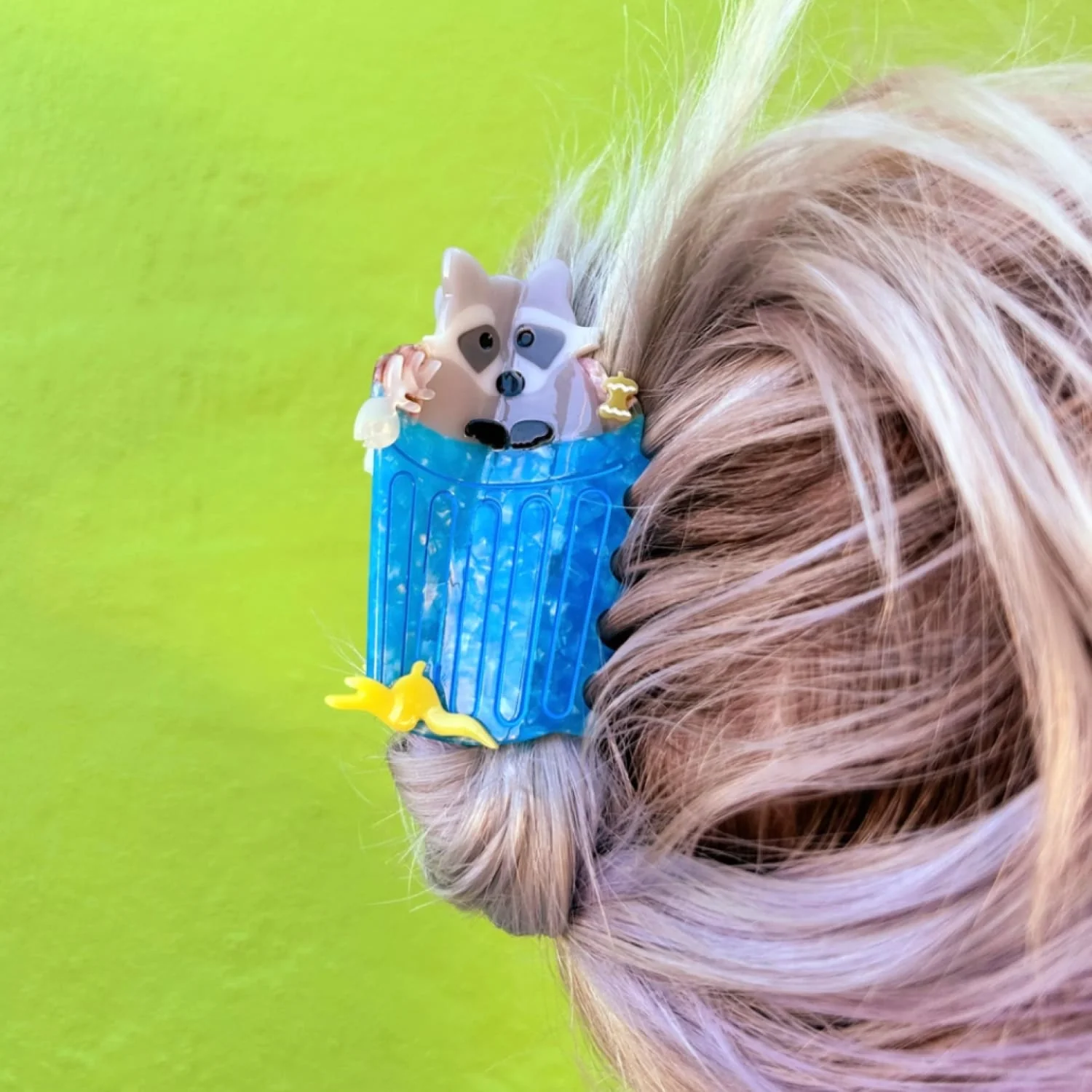 Trash Panda Raccoon Hair Claw