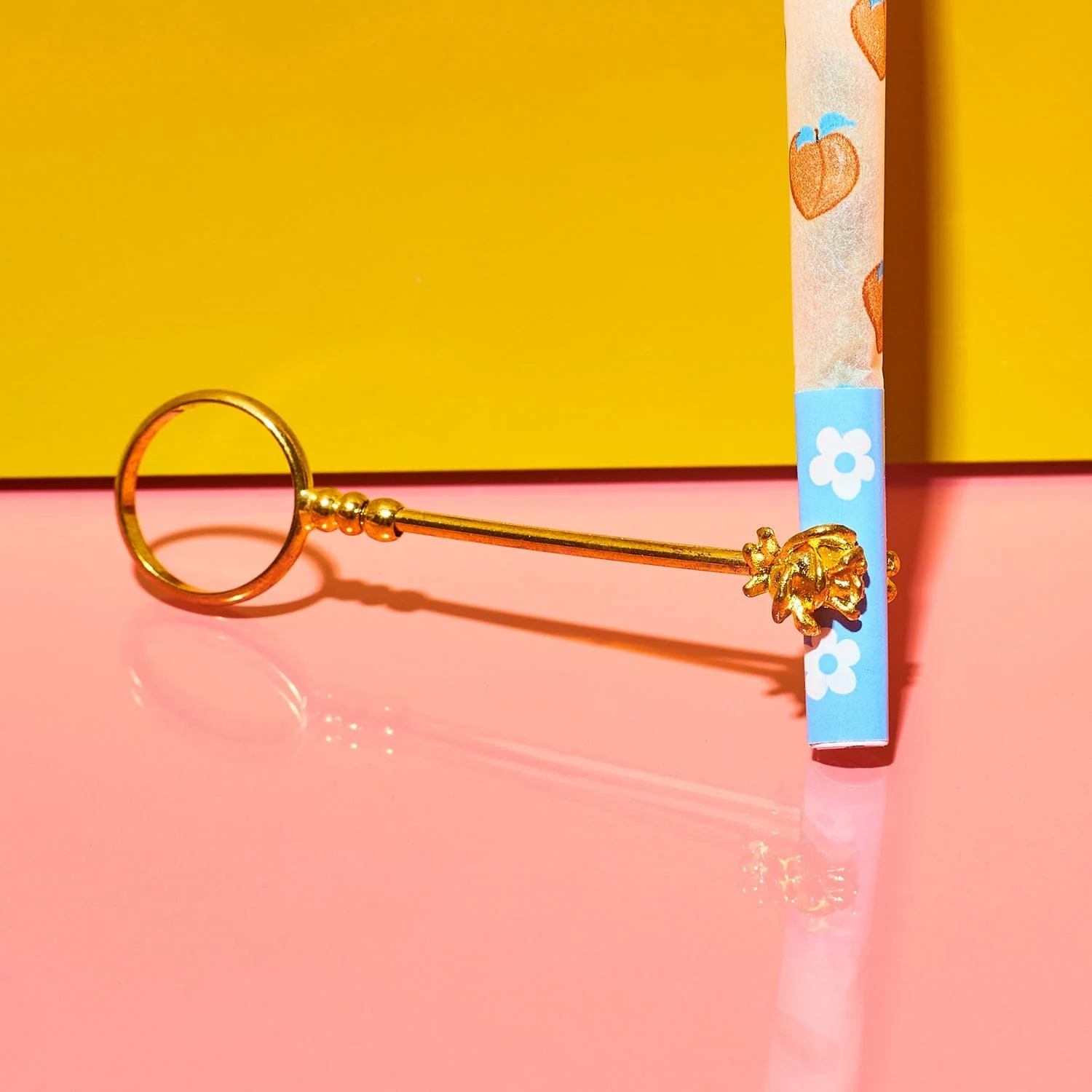 Rose Roach Clip - Gold - Image 4