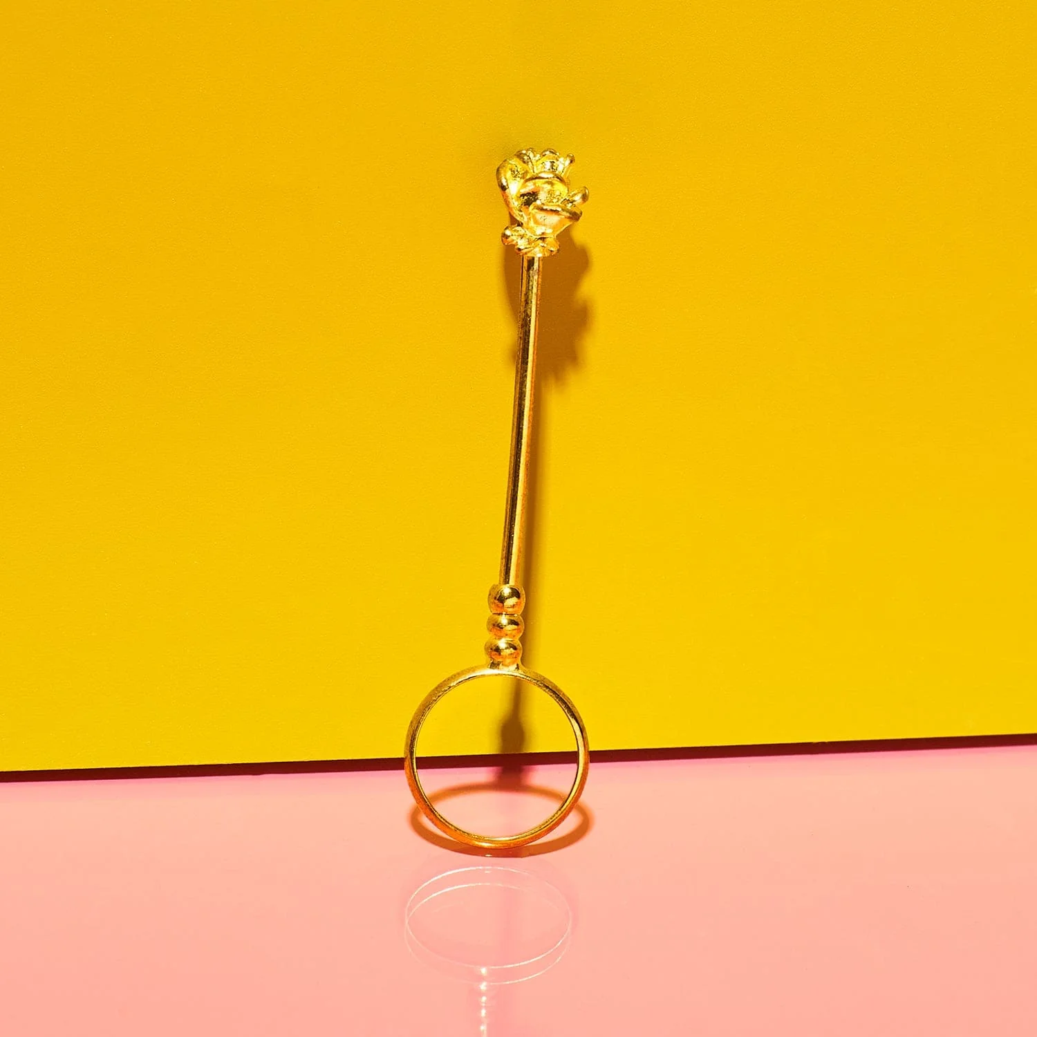 Rose Roach Clip - Gold - Image 5