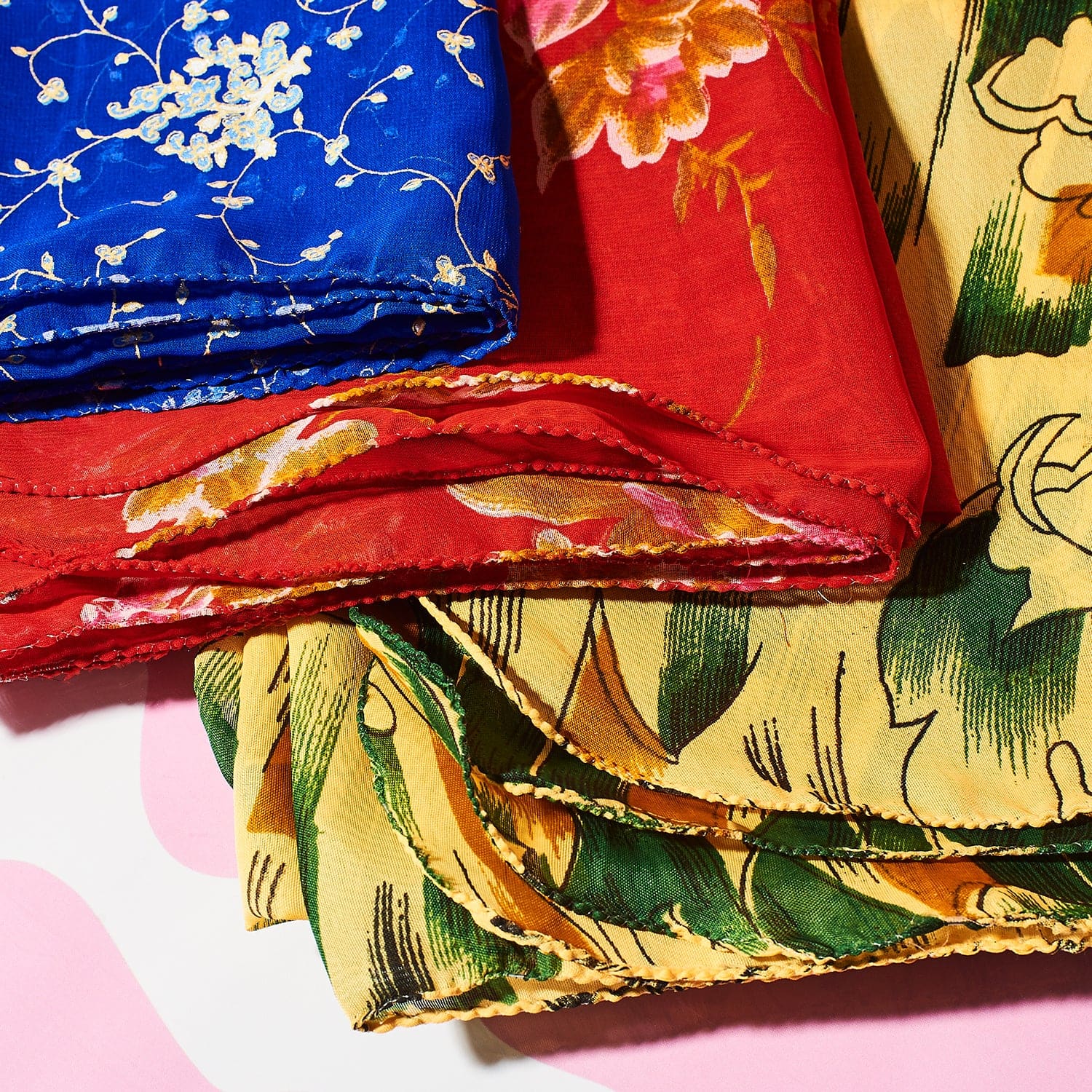 Recycled Sari Fabric Gift Wrap - Assorted - Image 10
