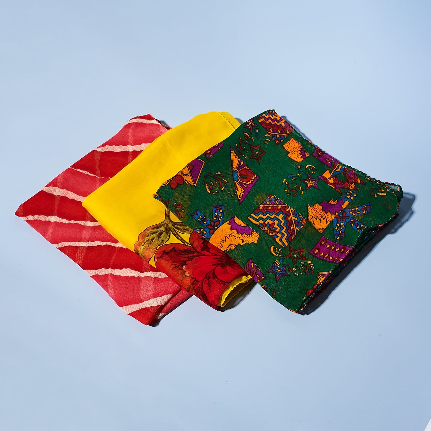 Recycled Sari Fabric Gift Wrap - Assorted - Image 14