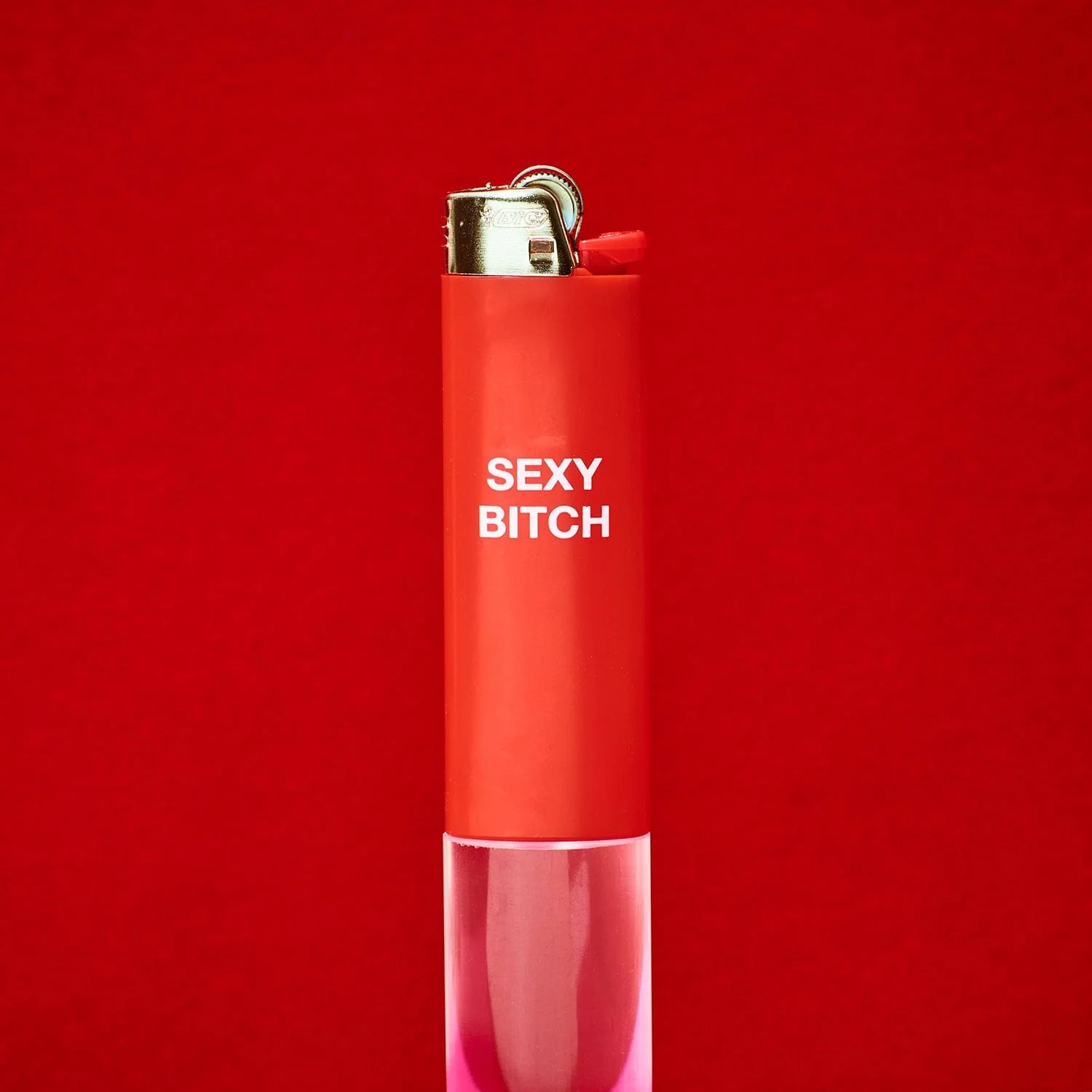 Friends NYC Sexy Bitch Red Lighter
