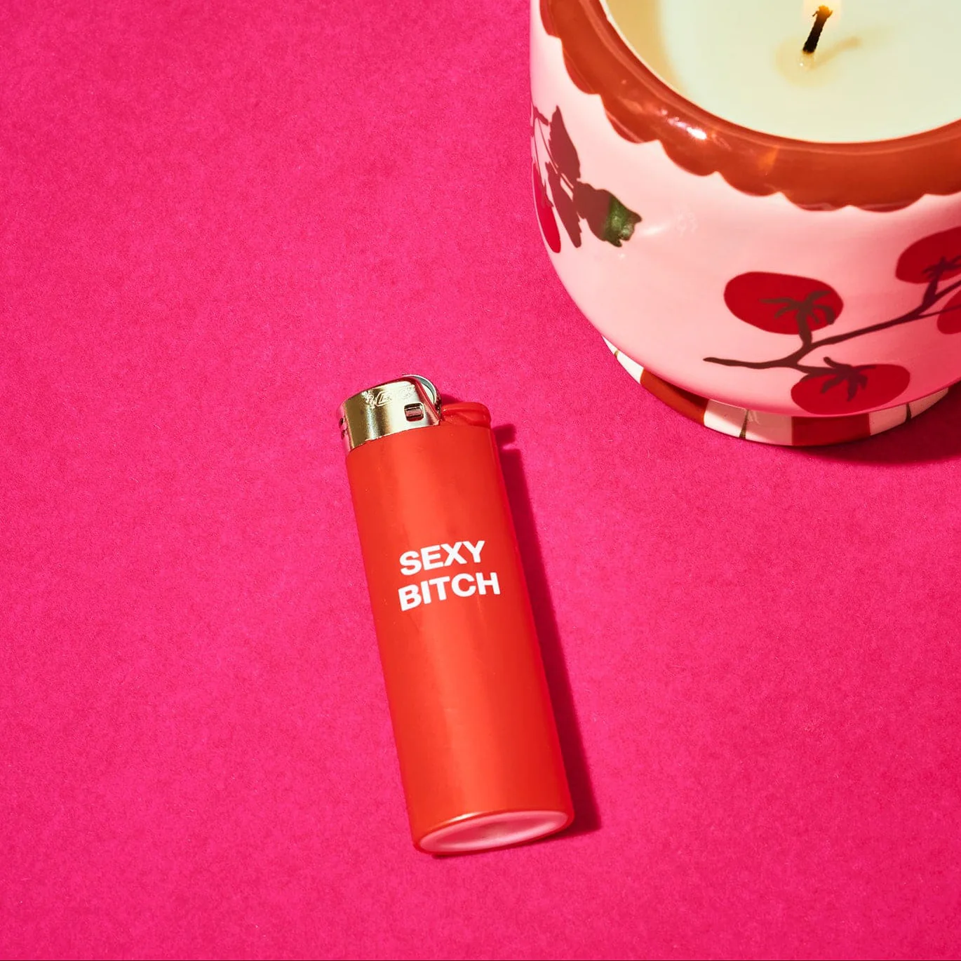 Friends NYC Sexy Bitch Red Lighter - Image 2